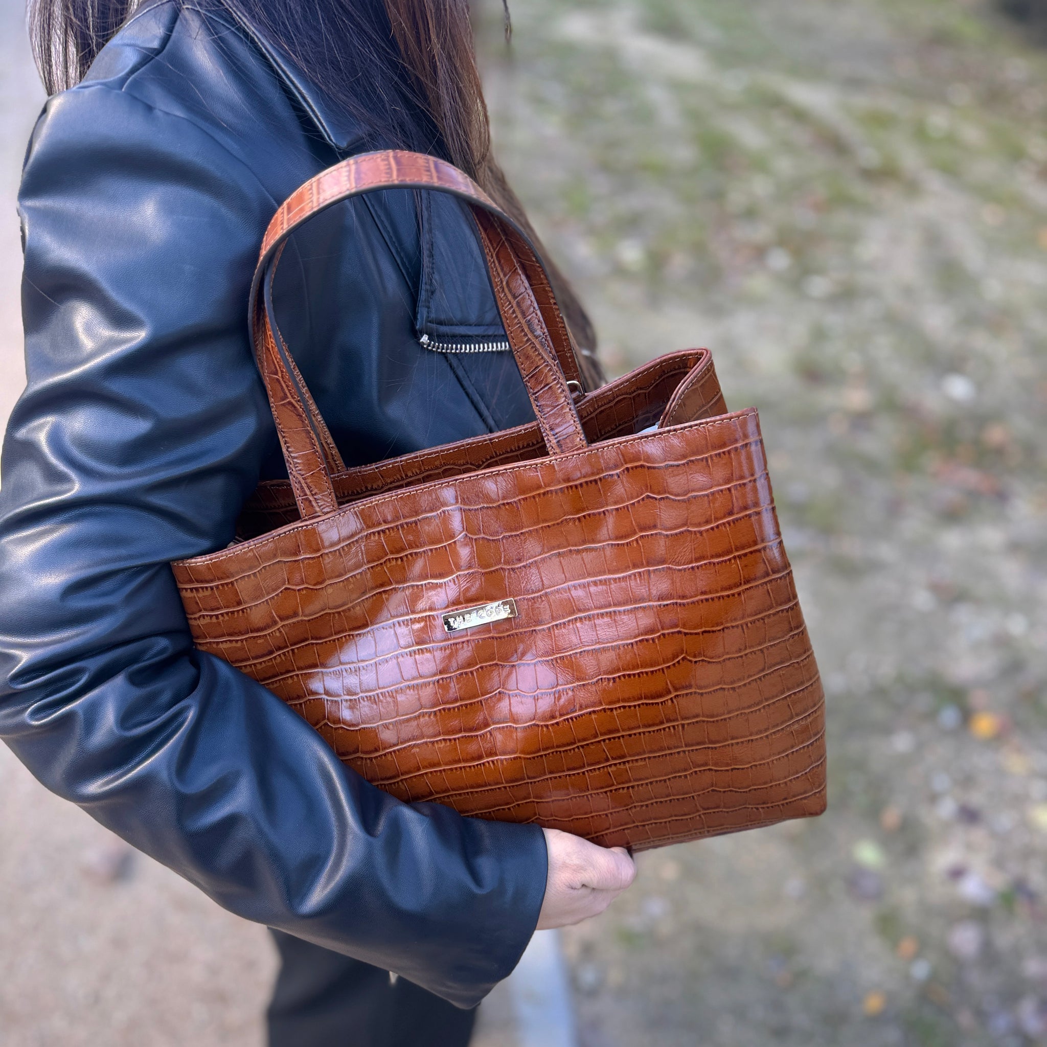 Shopper Patricia marrón avellana