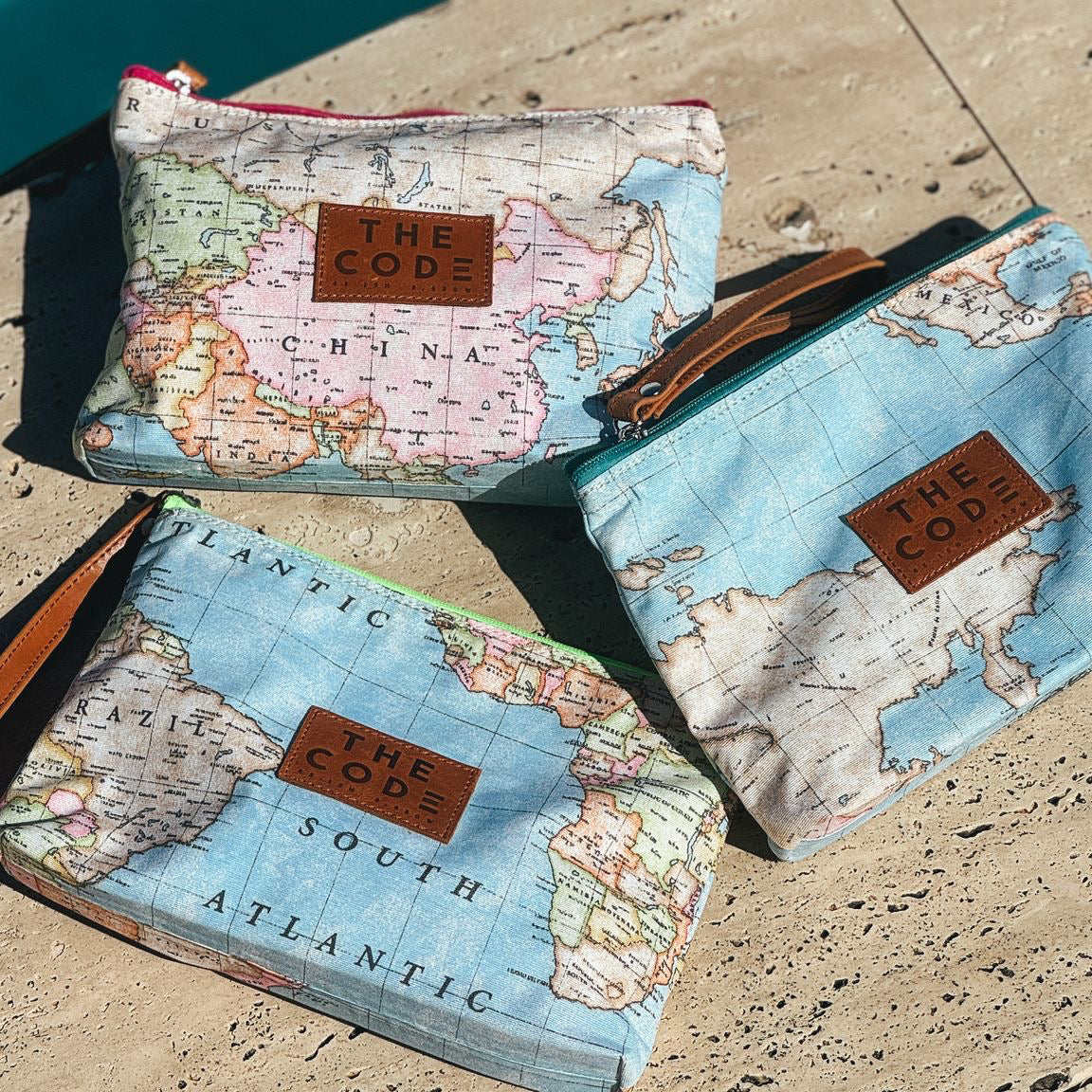 Cartera Mapa fluor