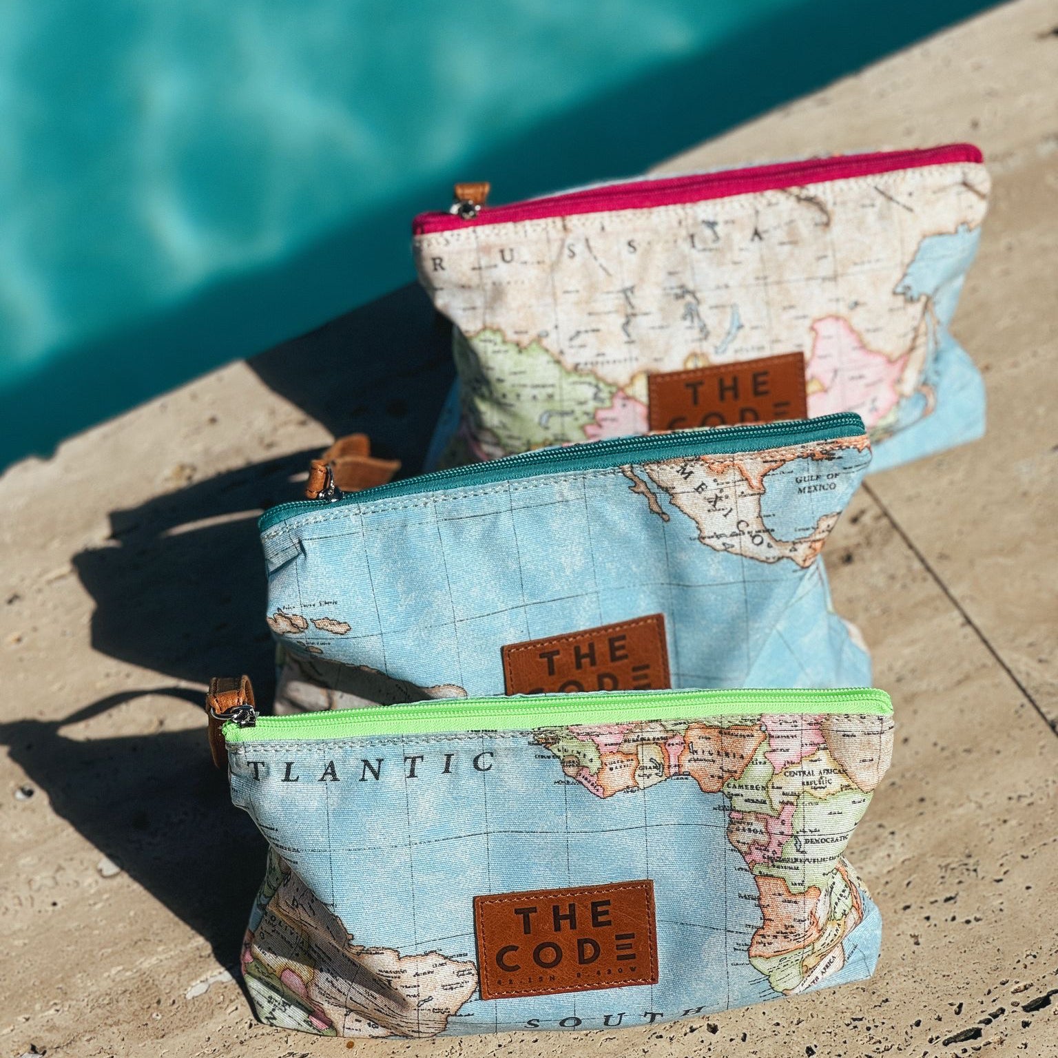 Cartera Mapa fluor