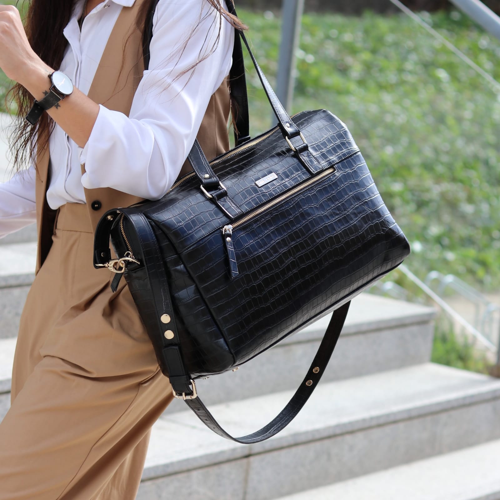 Bolso maxi Emily negro