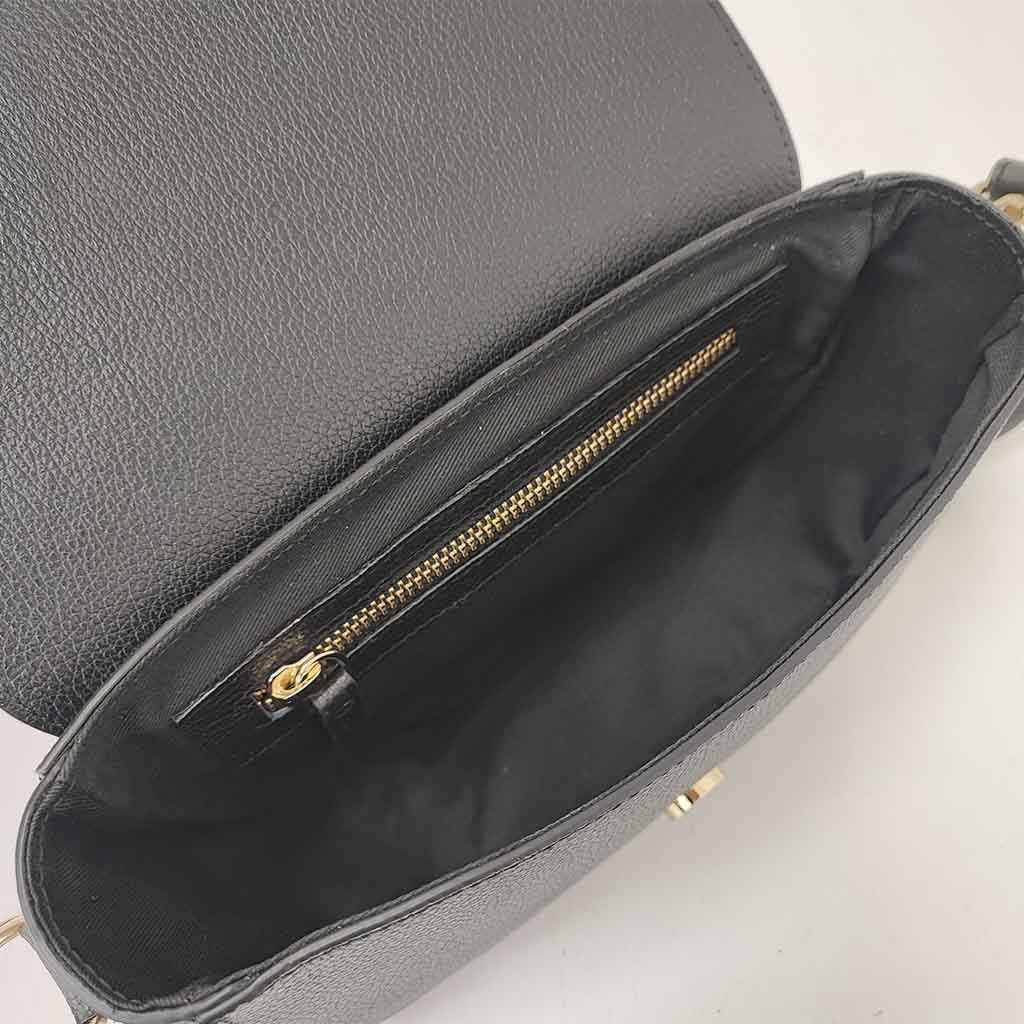 Black alma leather bag