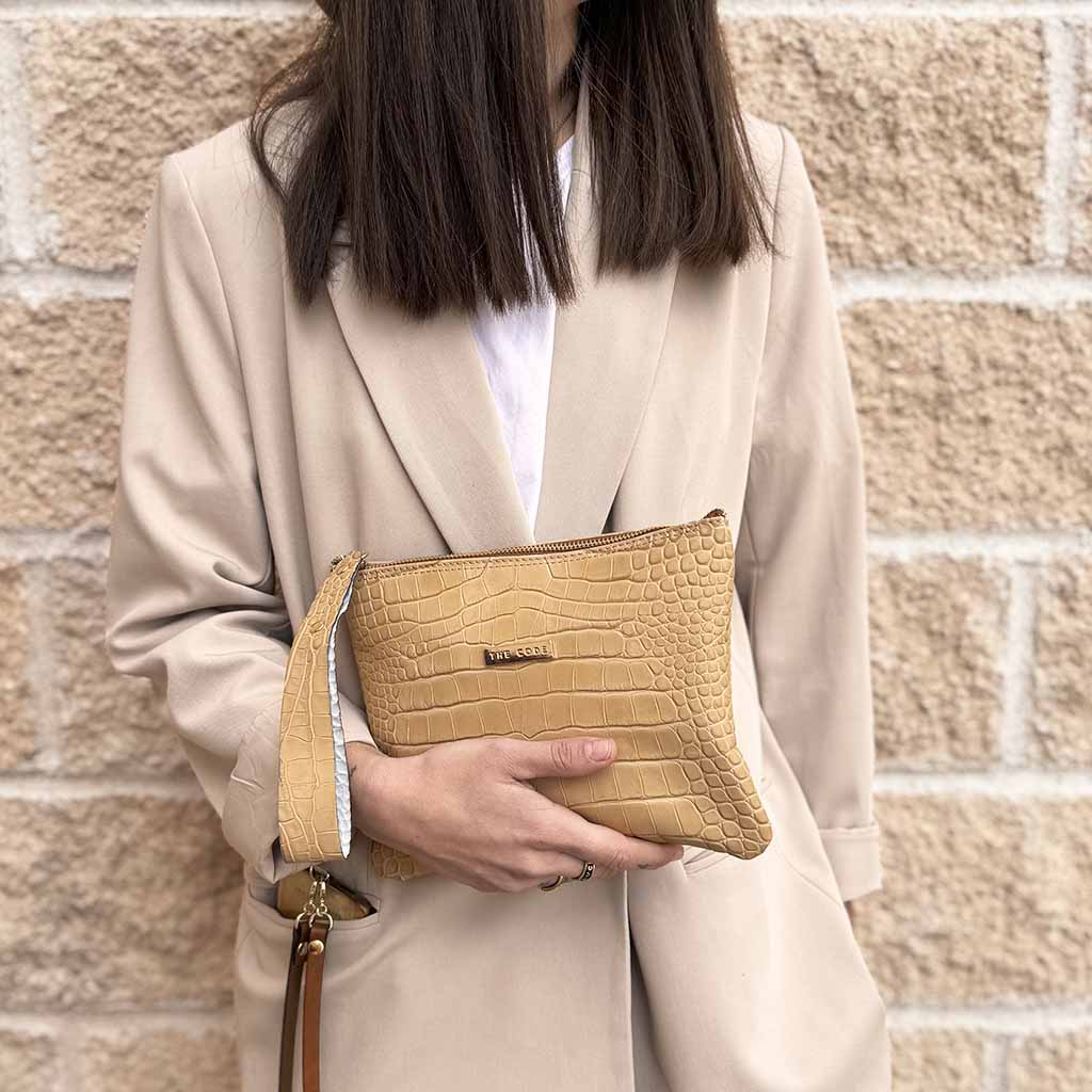 Cartera cuarzo arena