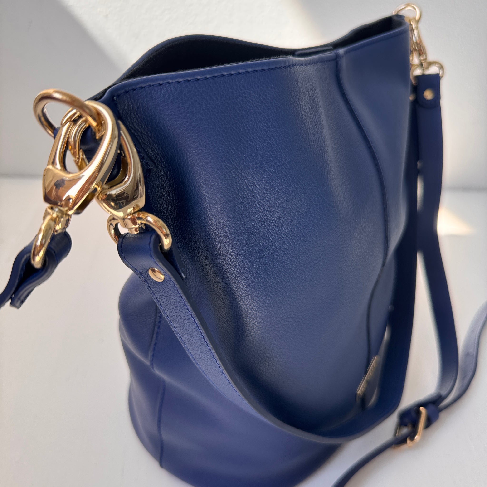 Bombonera Julieta azul Indigo