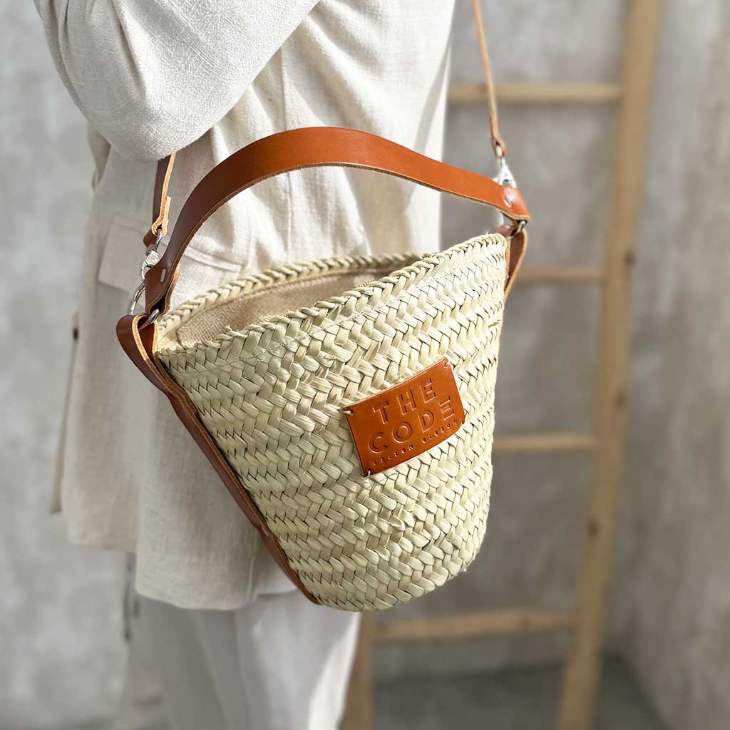 Capazo BUCKET cuero