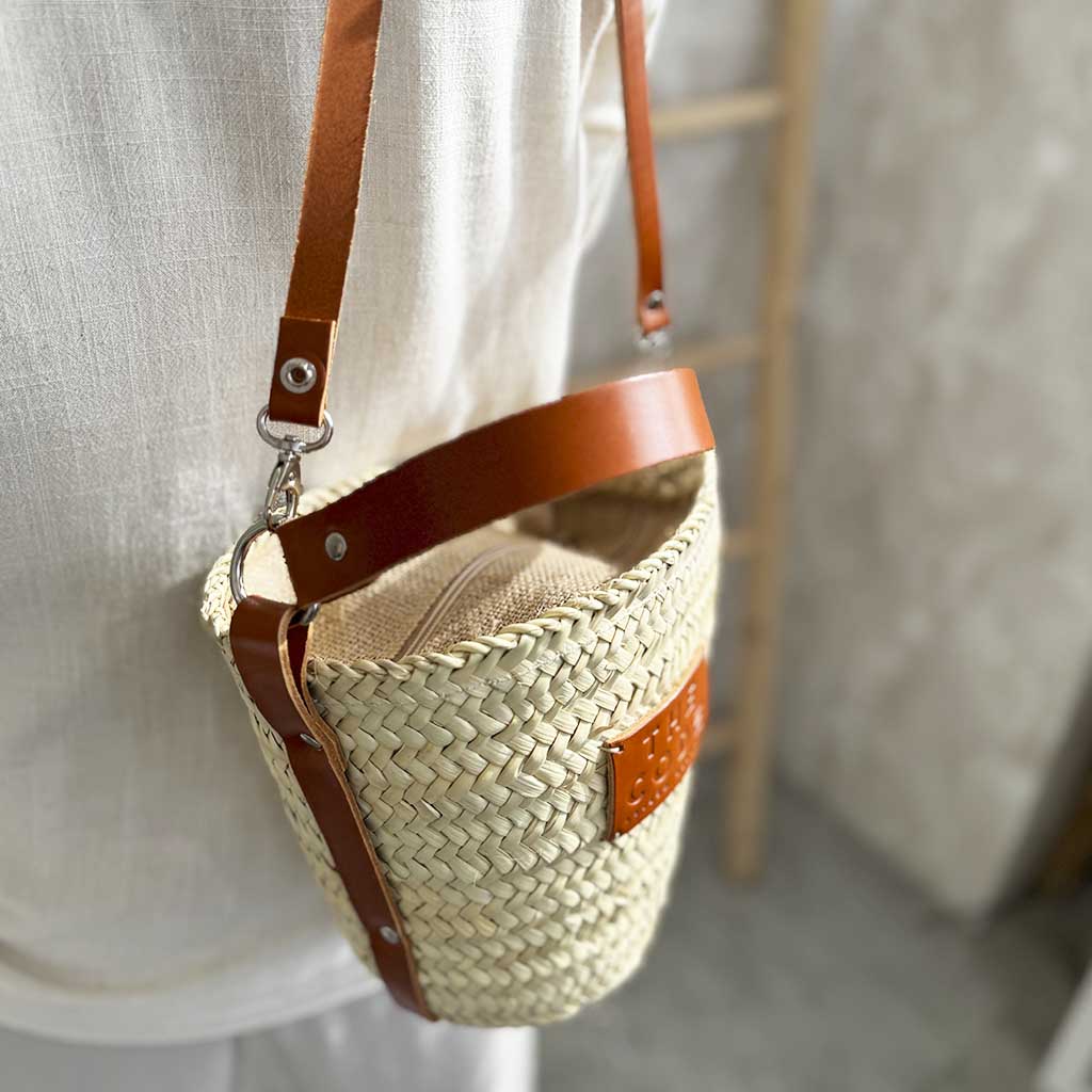 Capazo BUCKET cuero