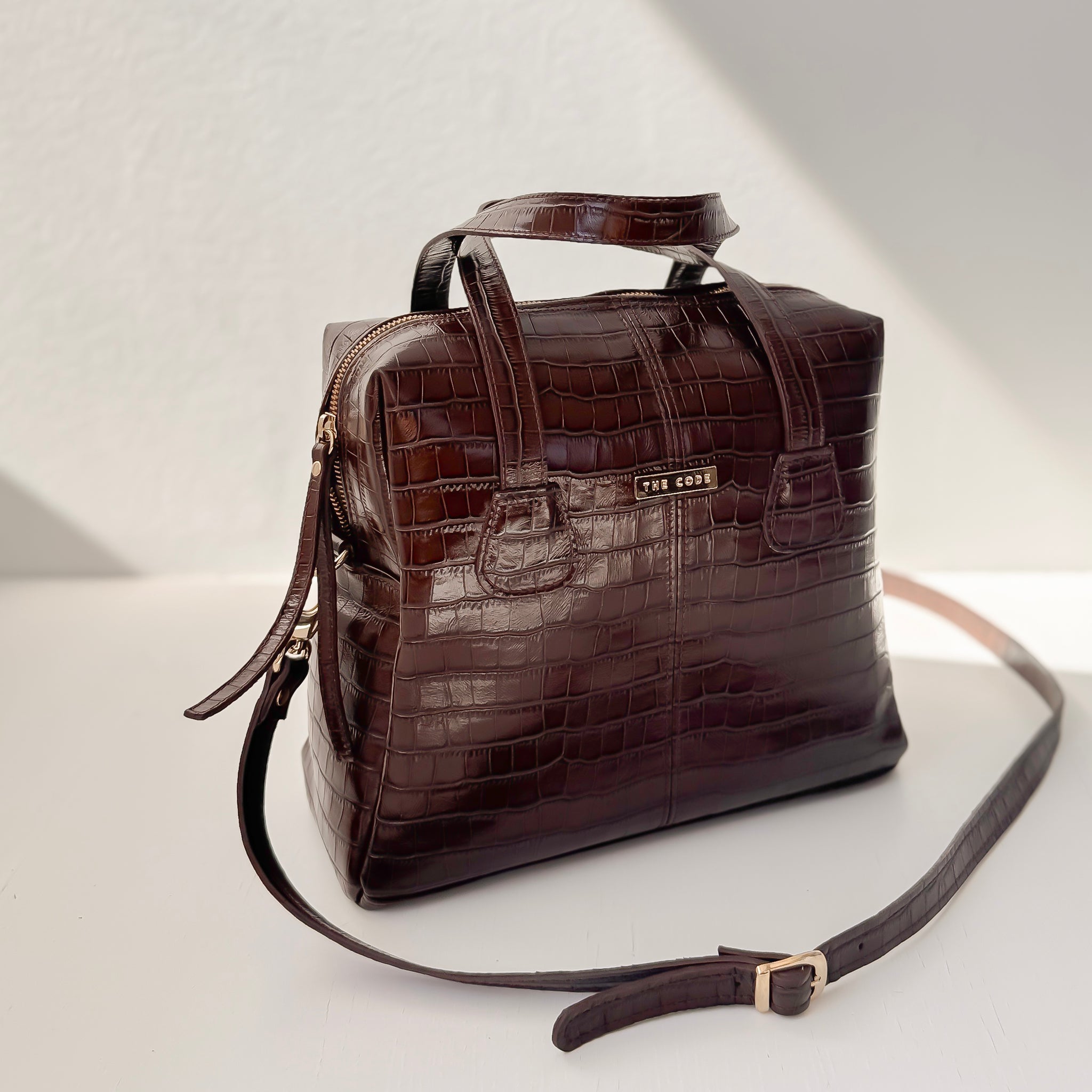 Bandolera shopper Amelia burdeos