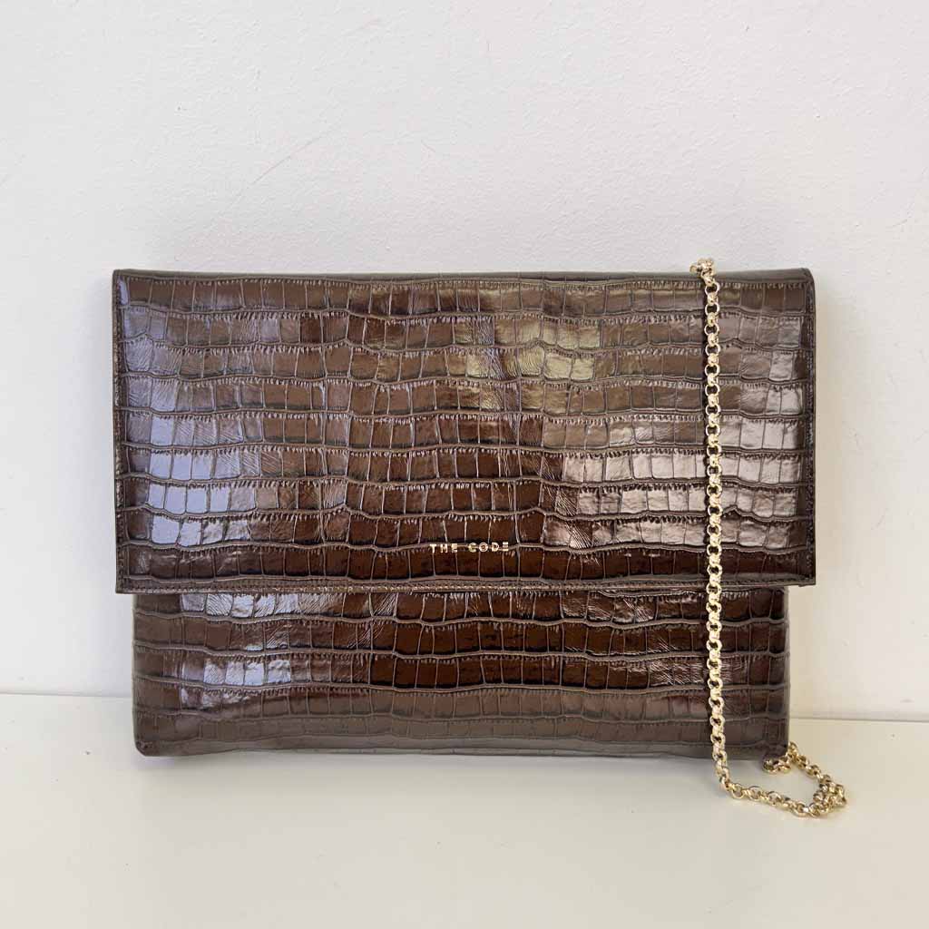 cadena circular dorada