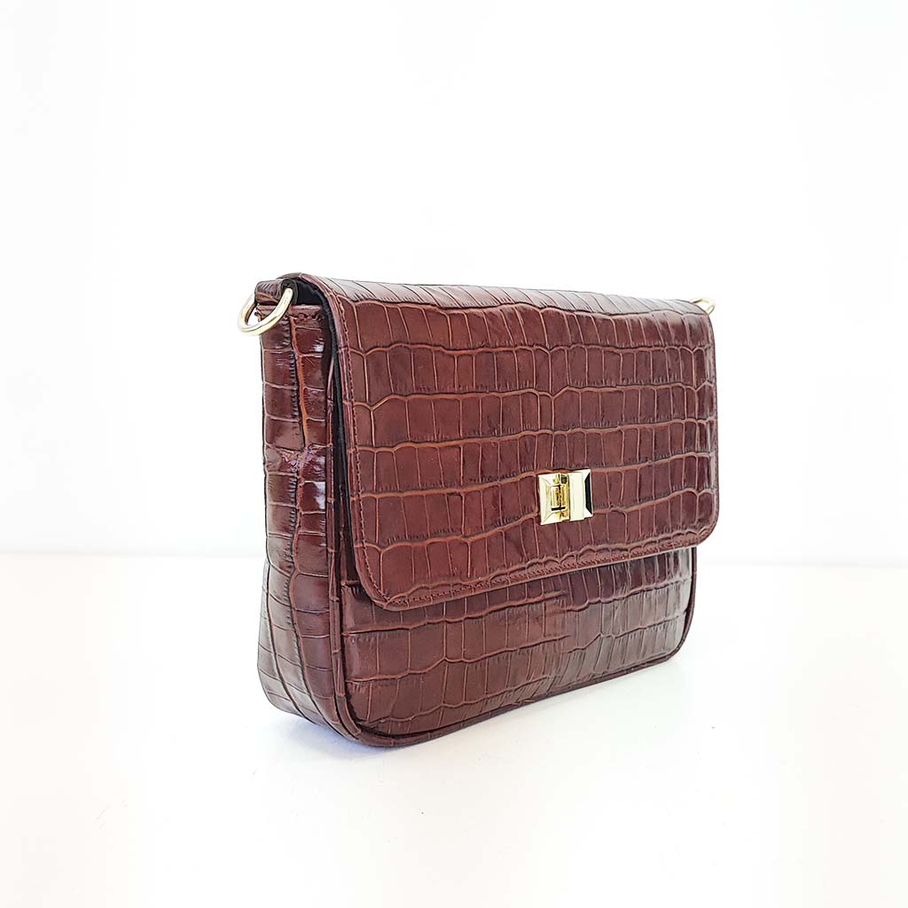 Hazelnut Retro Bags