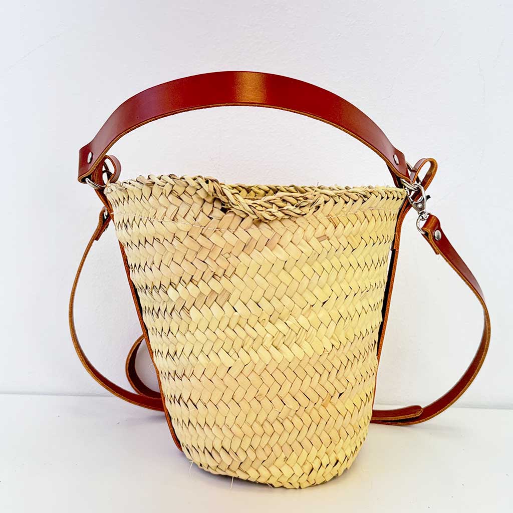 Capazo BUCKET cuero