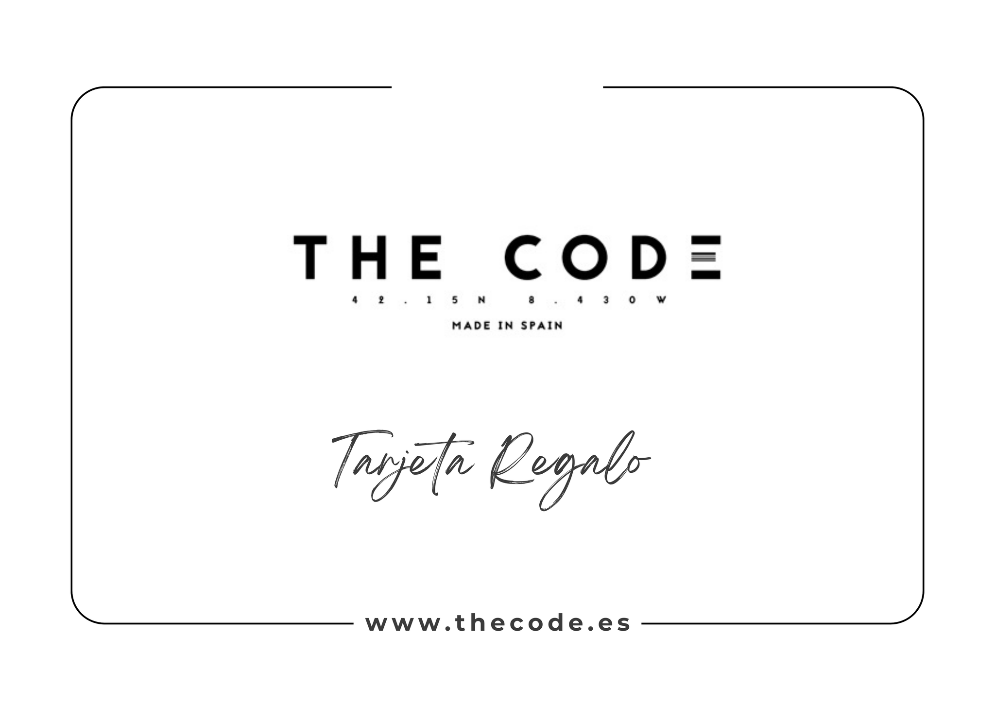 The Code tarjeta regalo
