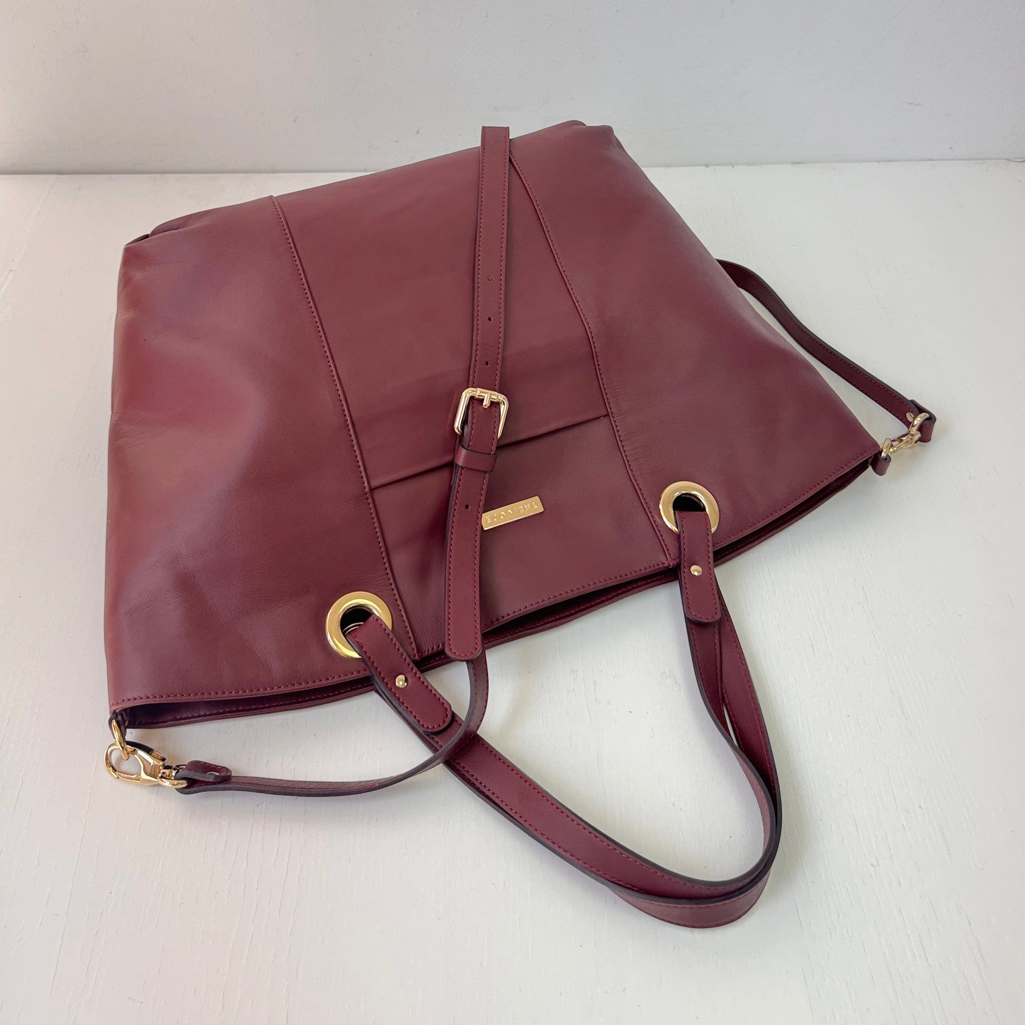 Shopper Carmen burdeos