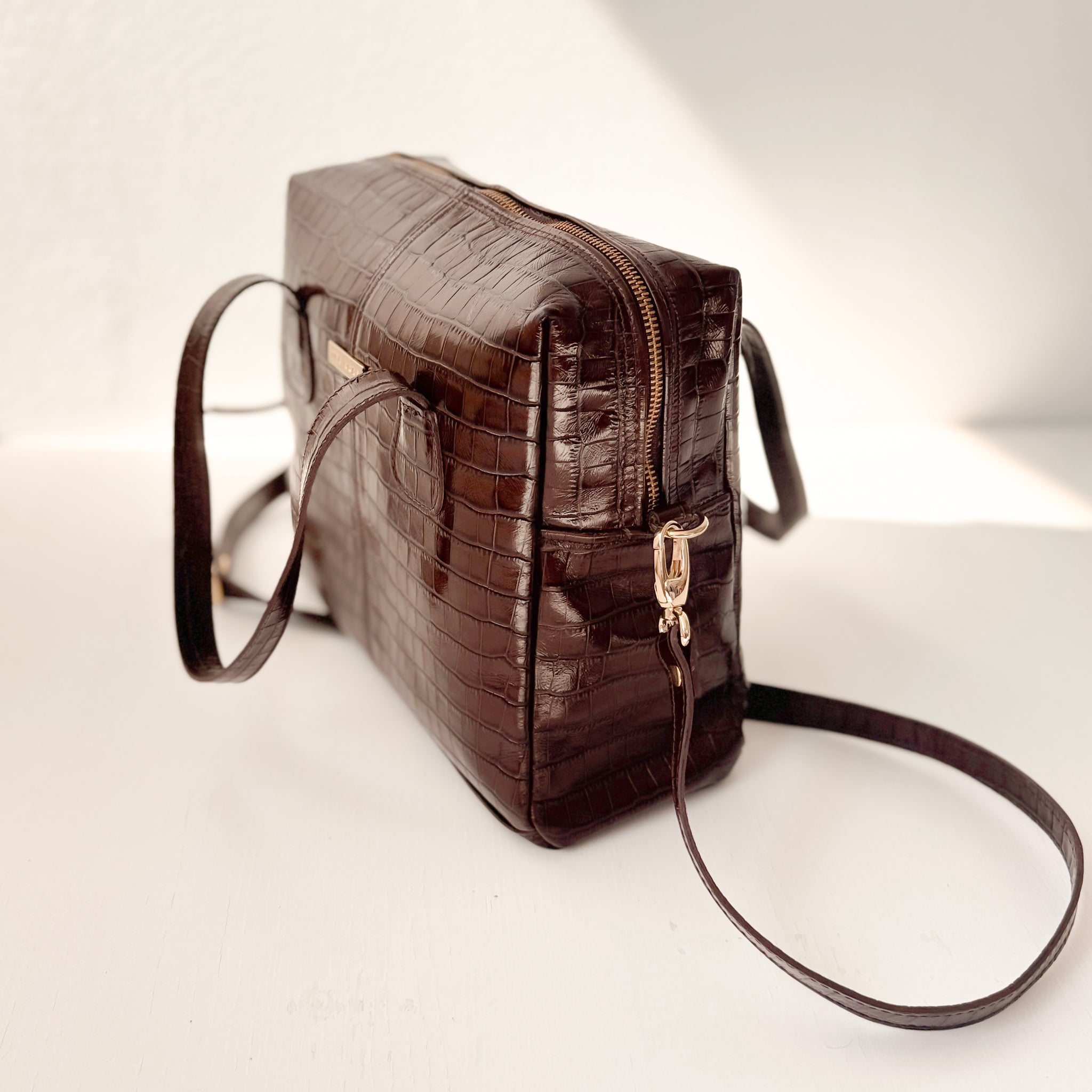 Bandolera shopper Amelia burdeos