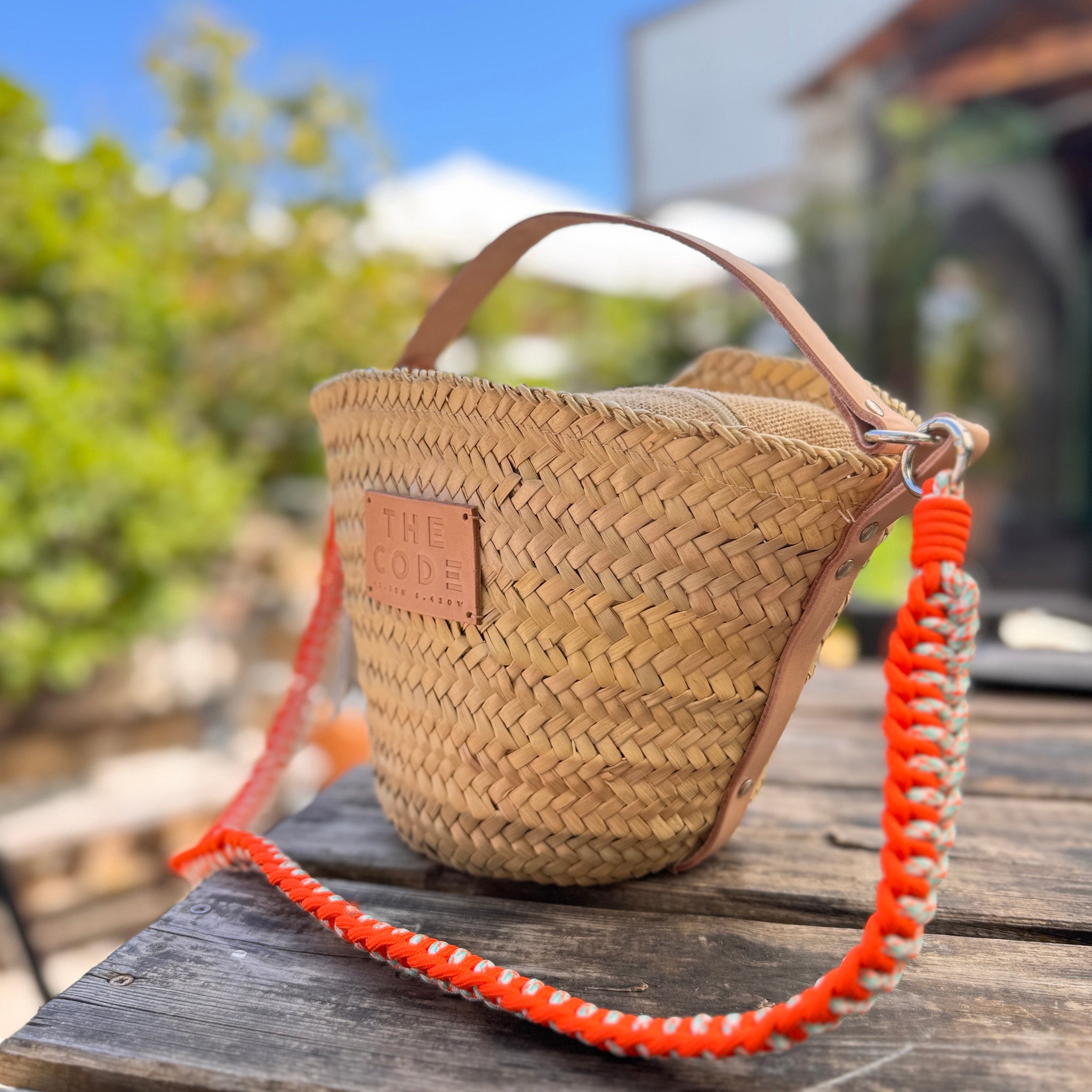 Asa nudos larga naranja