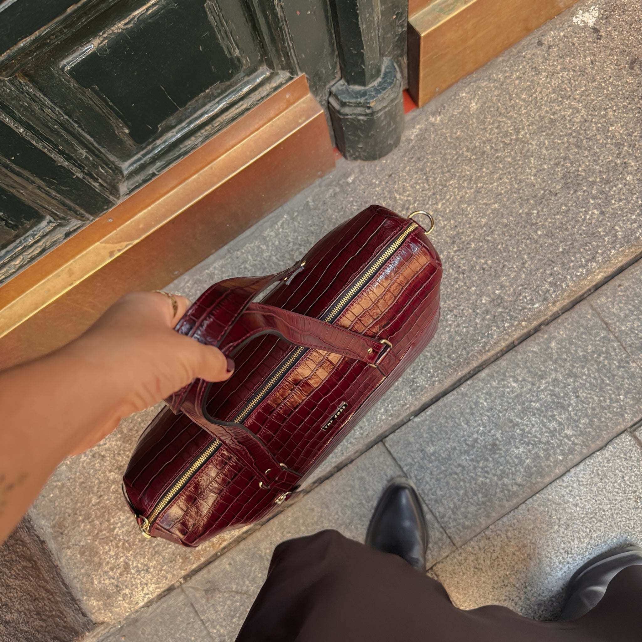 Bolso Maxi Emily burdeos