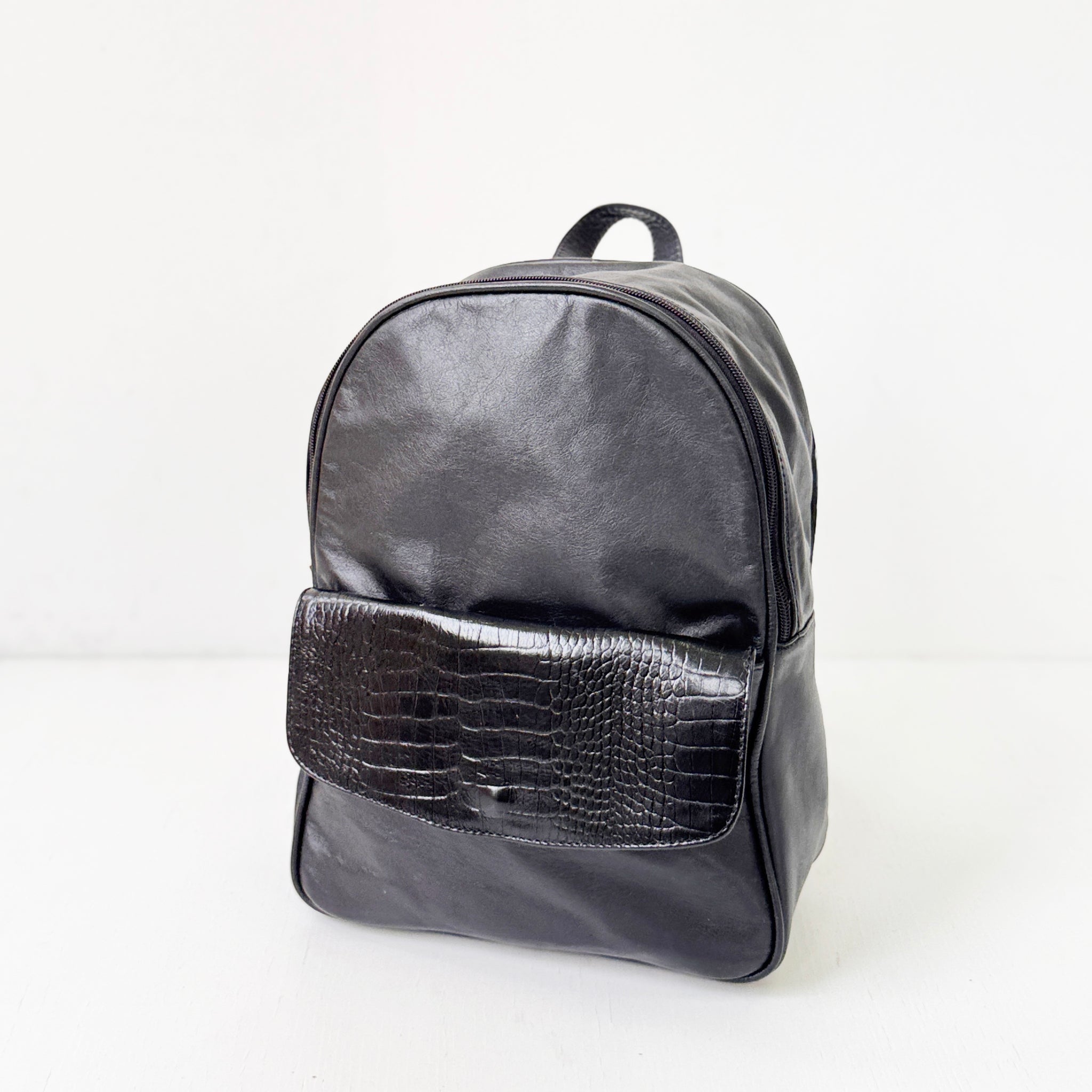 Mochila de piel Sport