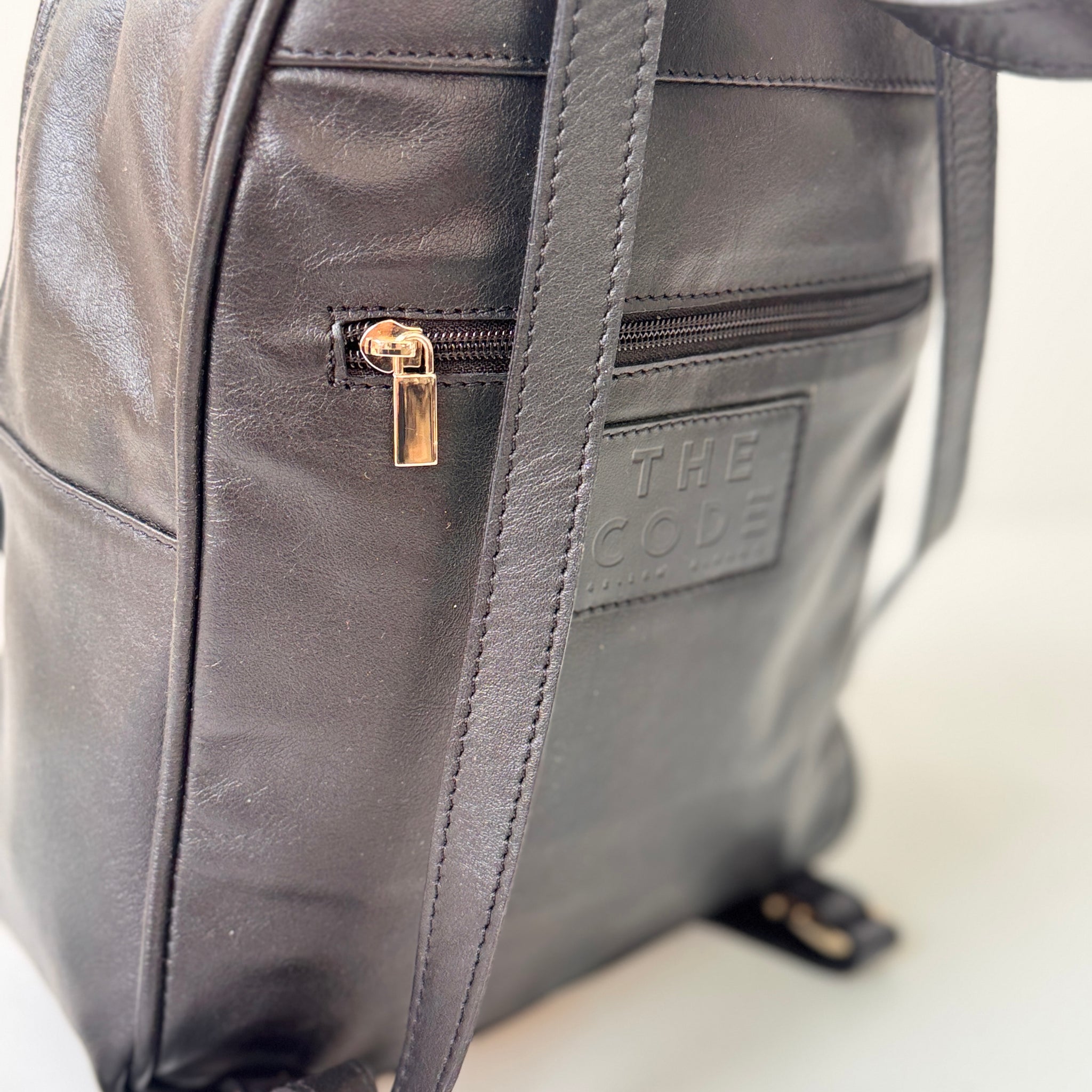 Mochila de piel Sport