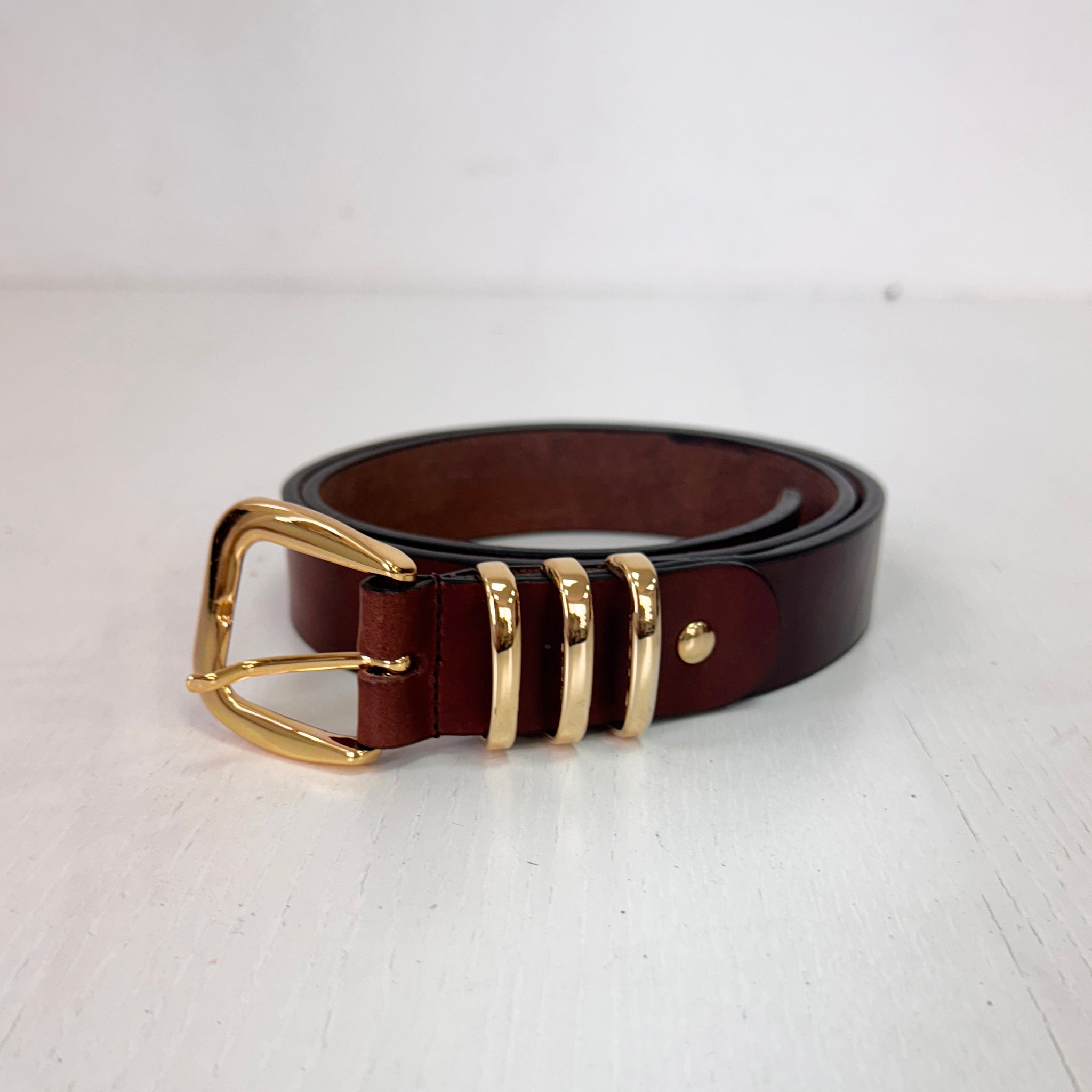 Cinturón triada marrón