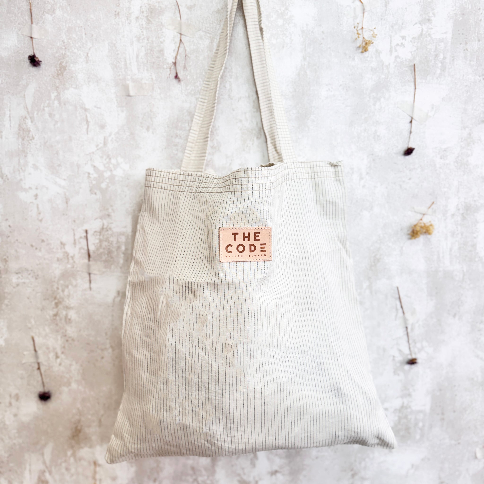 Tote Bag rayas finas