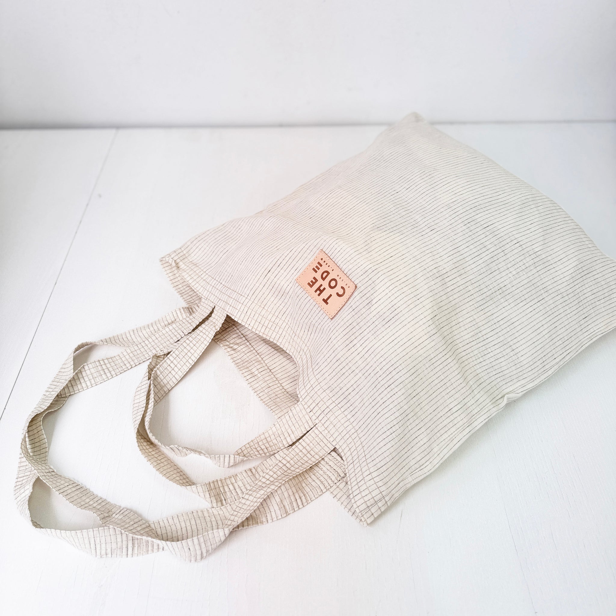 Tote Bag rayas finas