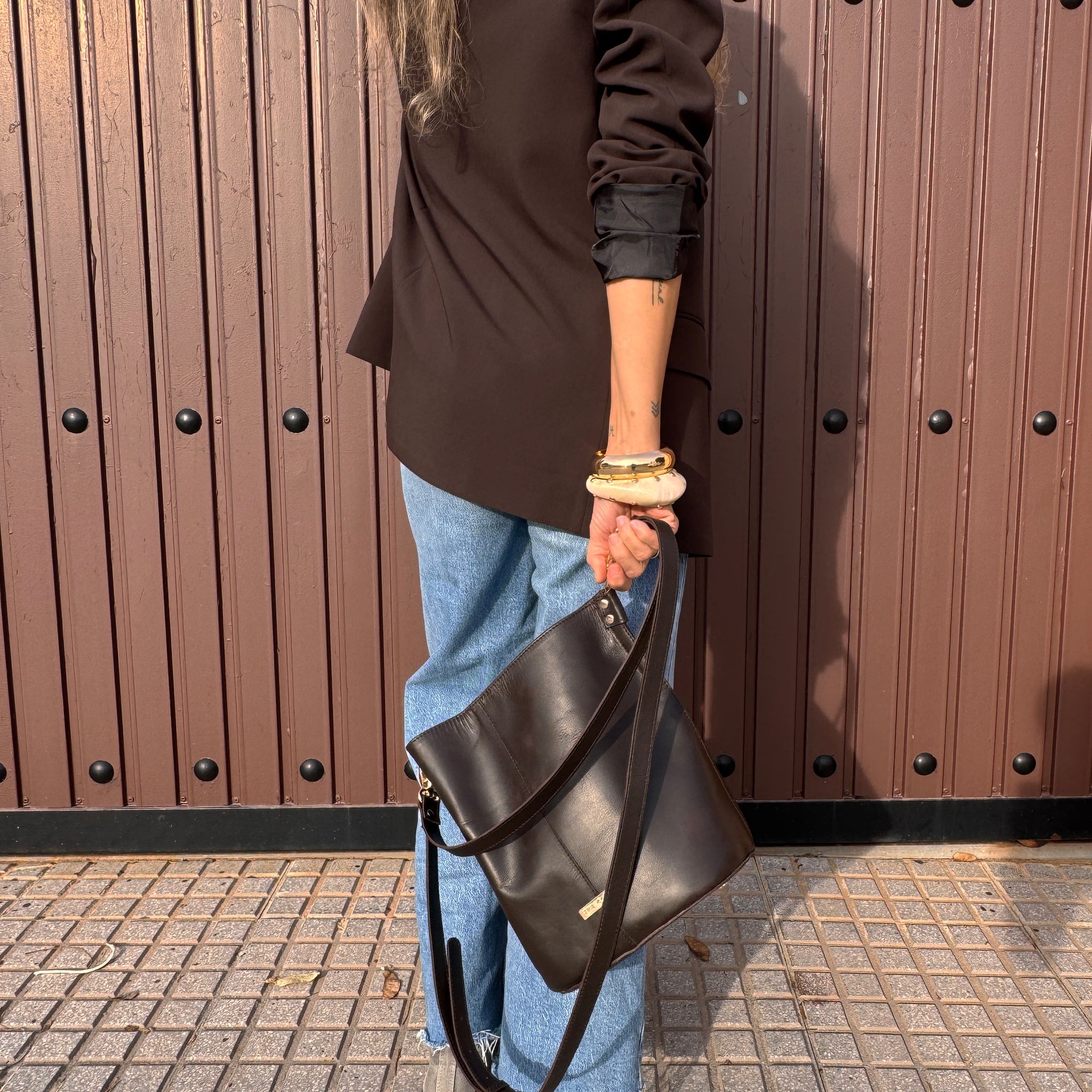 Bombonera Julieta marron testa