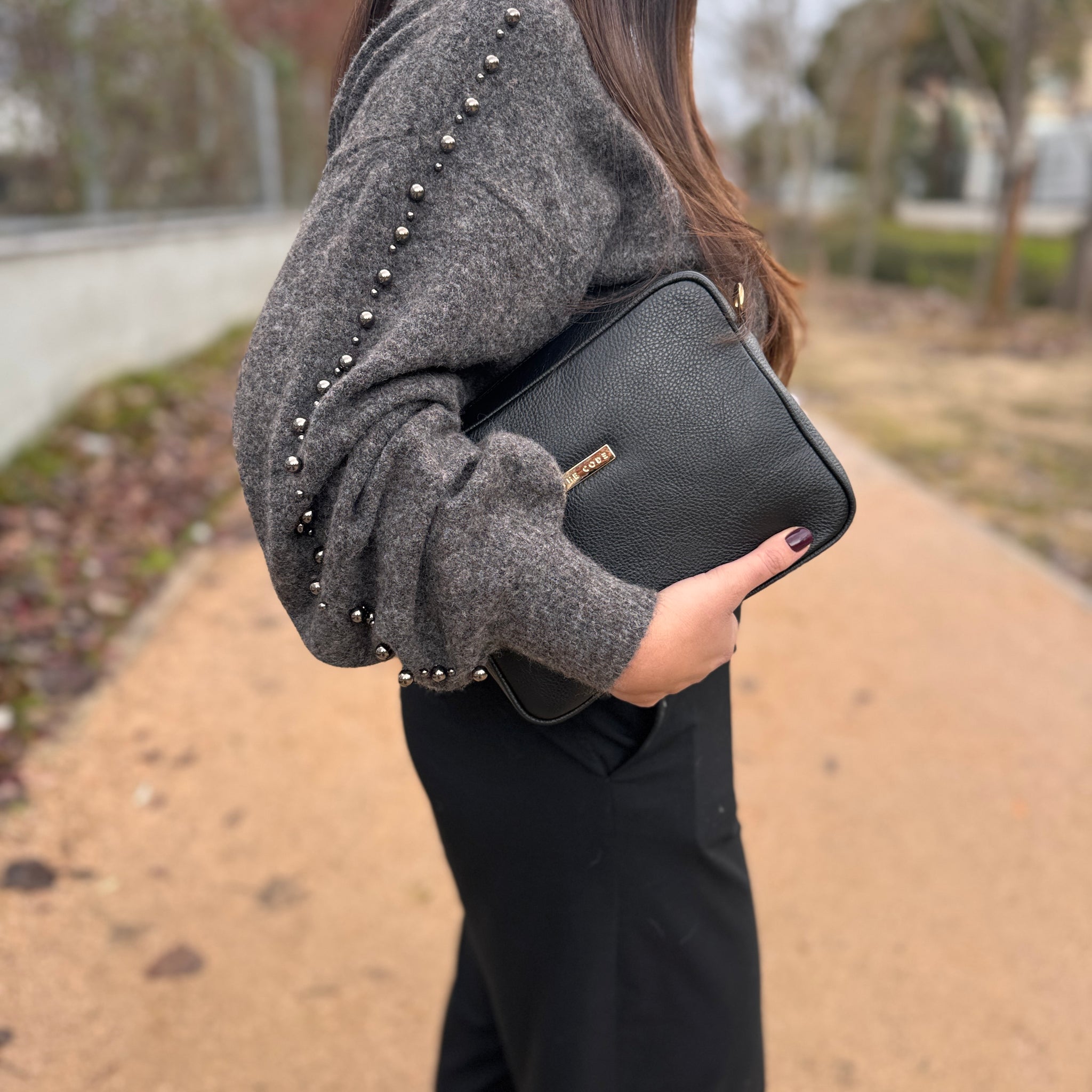 Charlotte  negro liso