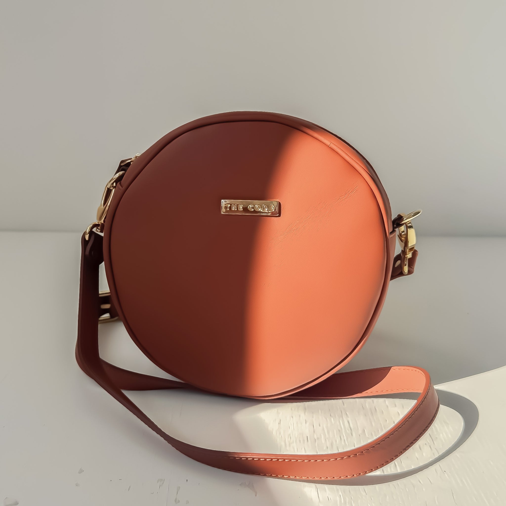 Bandolera Olimpia cuero liso