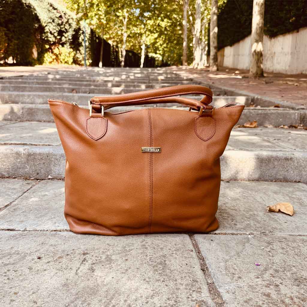Shopper Maria camel