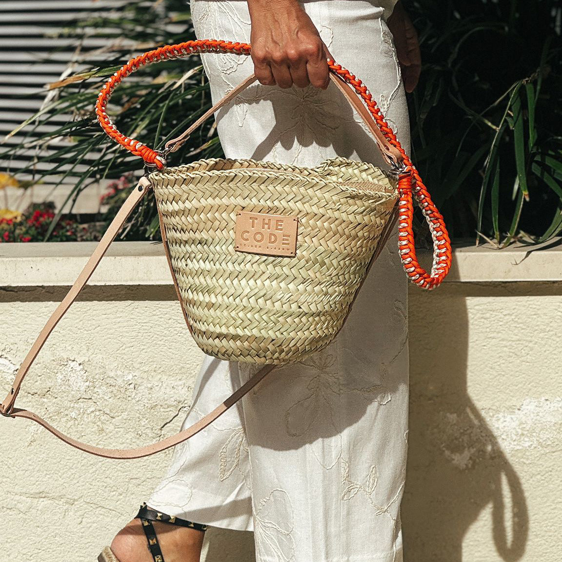 Asa nudos larga naranja