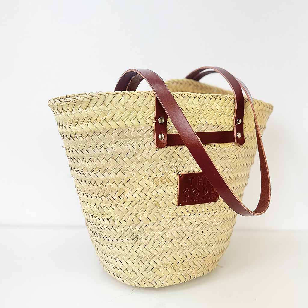 Shopper capazo Provenza marrón