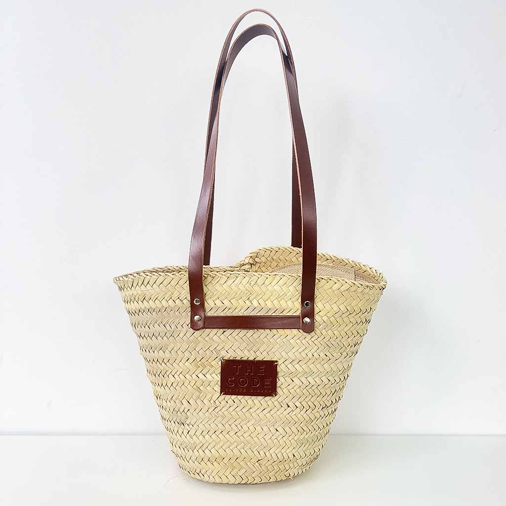 Shopper capazo Provenza marrón
