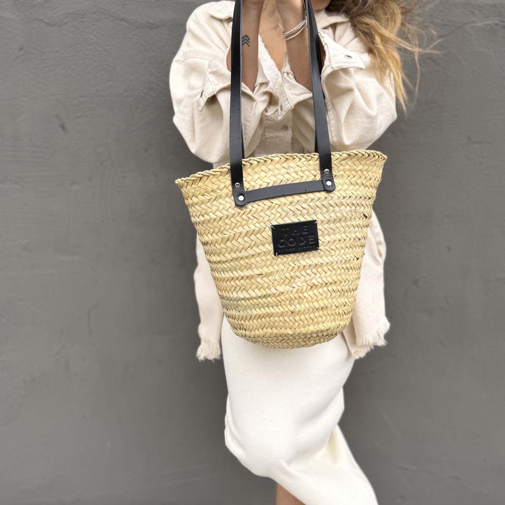Shopper capazo Provenza negro