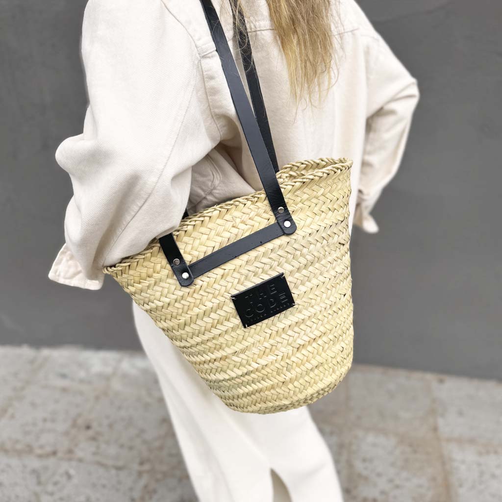 Shopper capazo Provenza negro