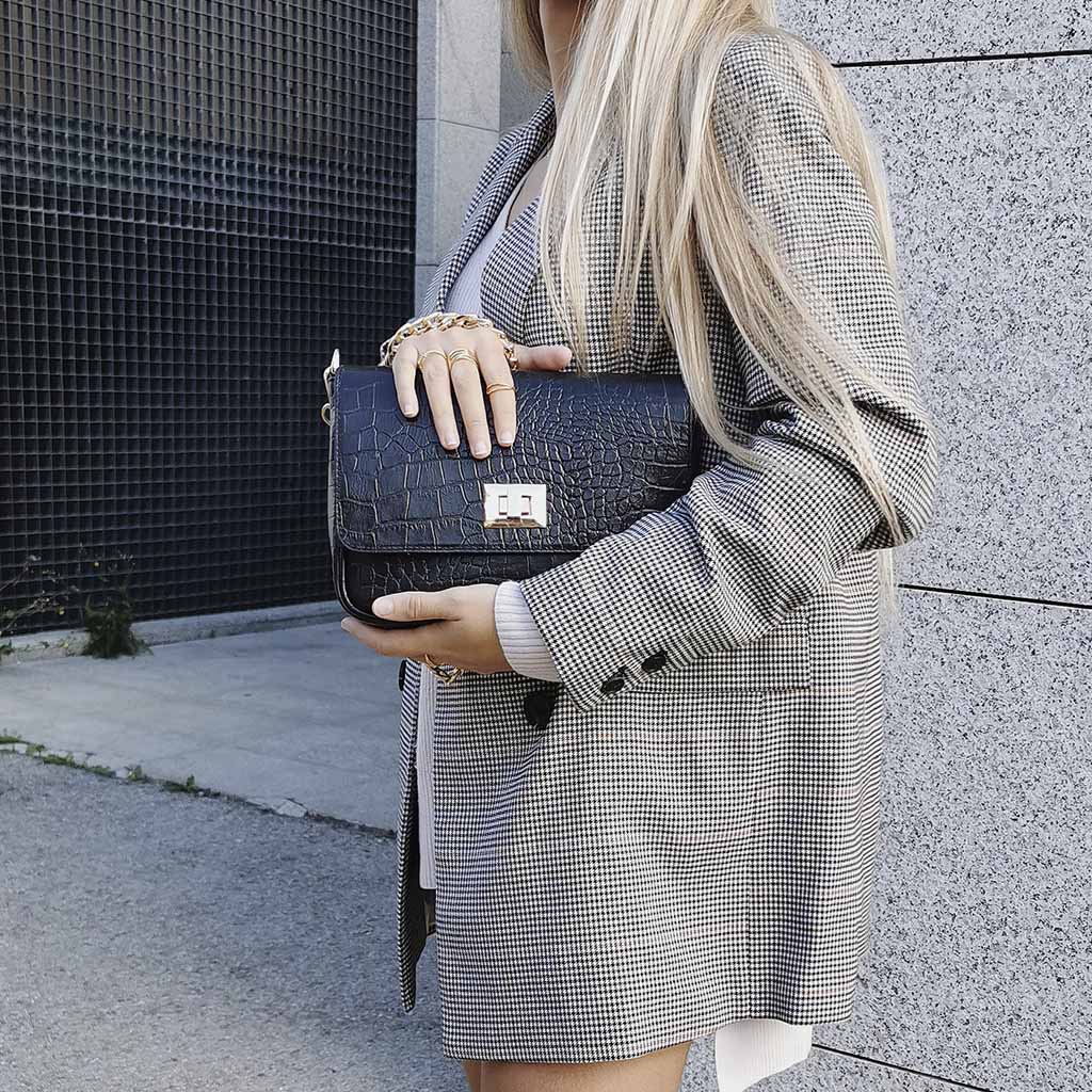 Hazelnut Retro Bags