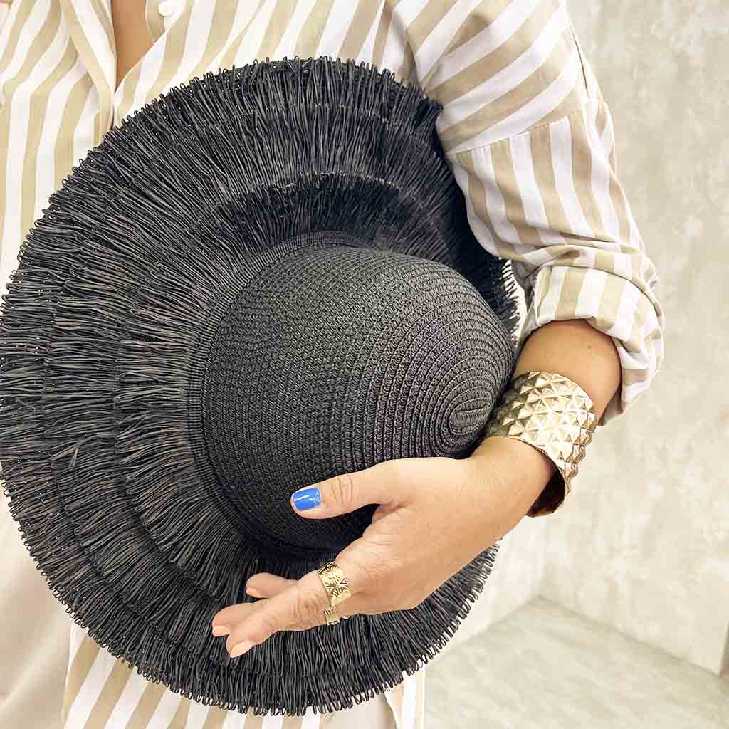 Sombrero Mónaco negro