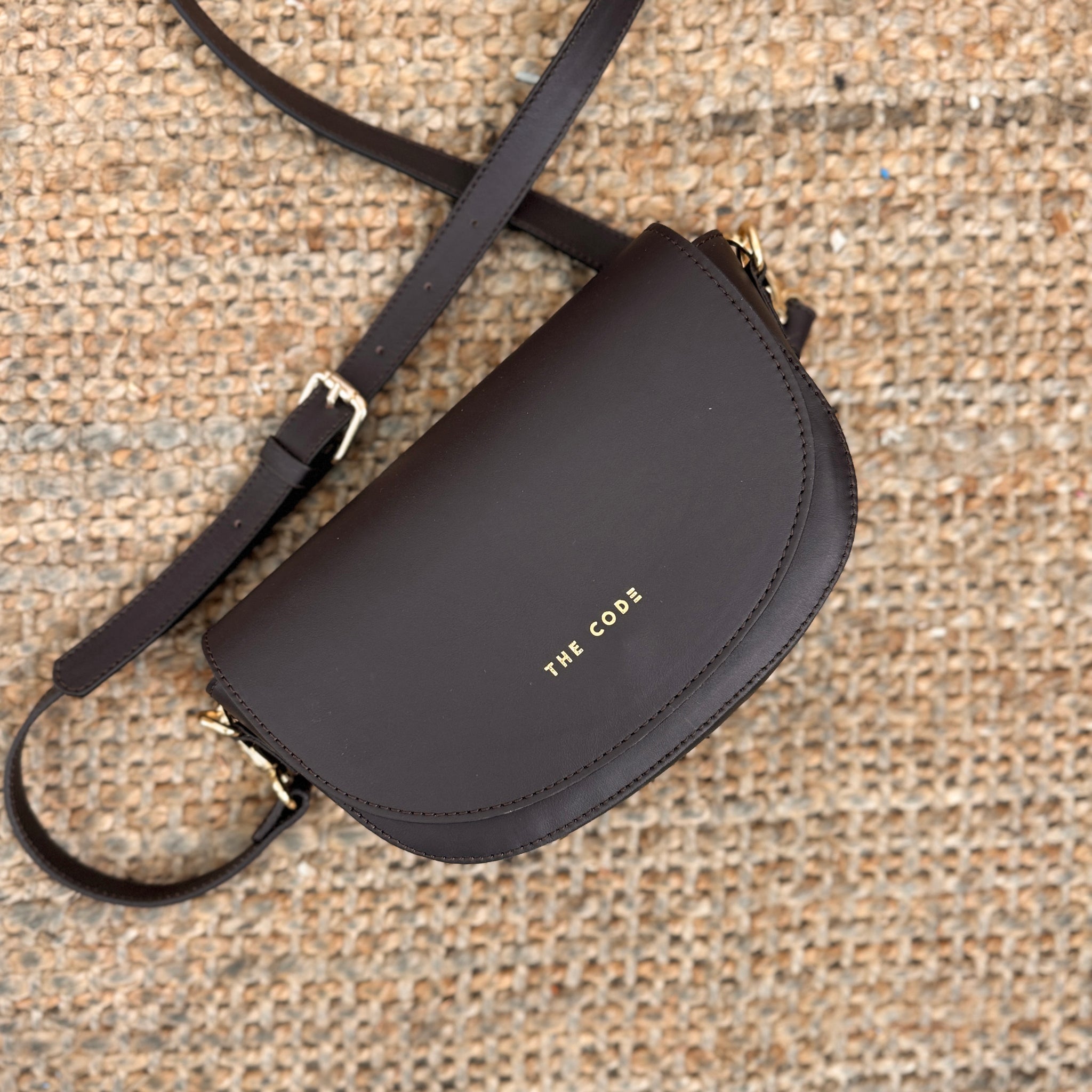 Bandolera ALMA marrón testa