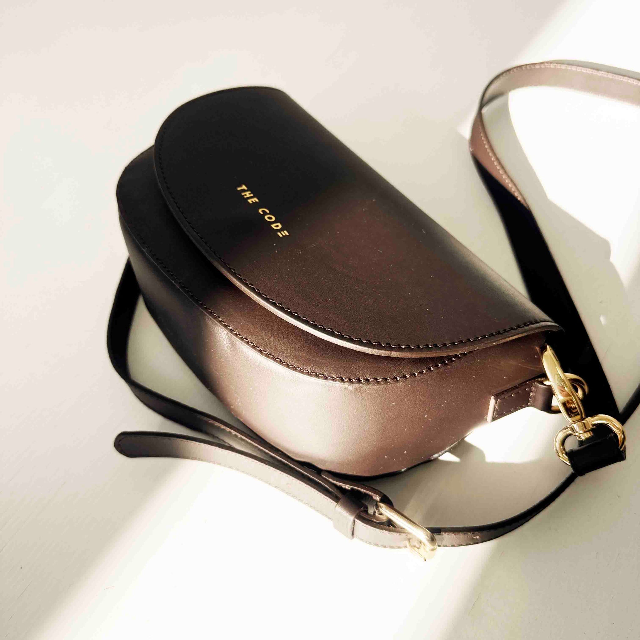 Bandolera ALMA marrón testa