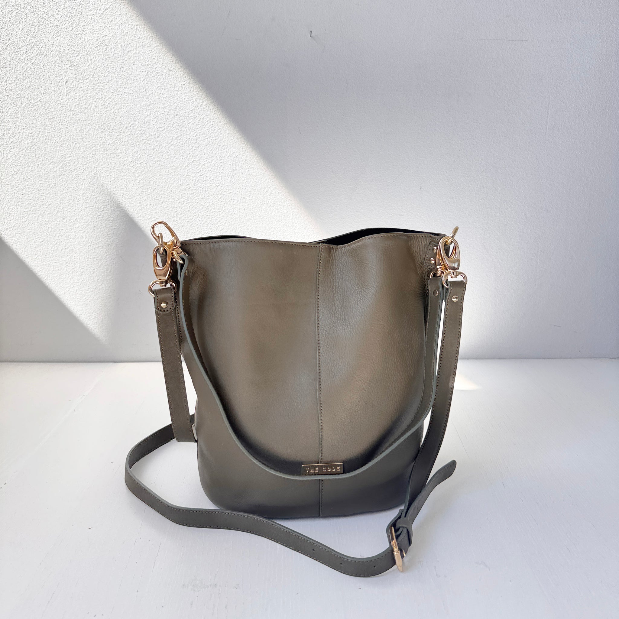 Military green Julieta candy bag