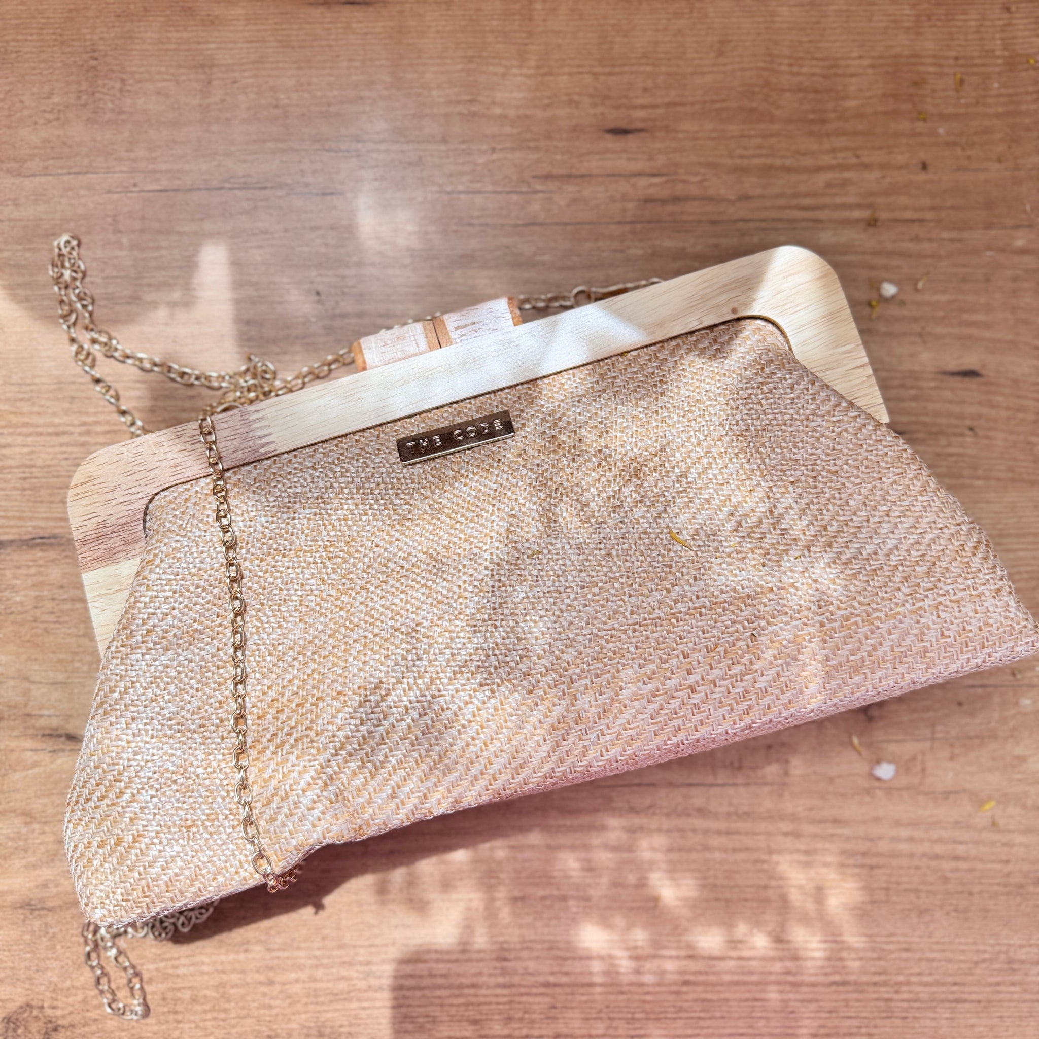 Clutch Sahara albaricoque