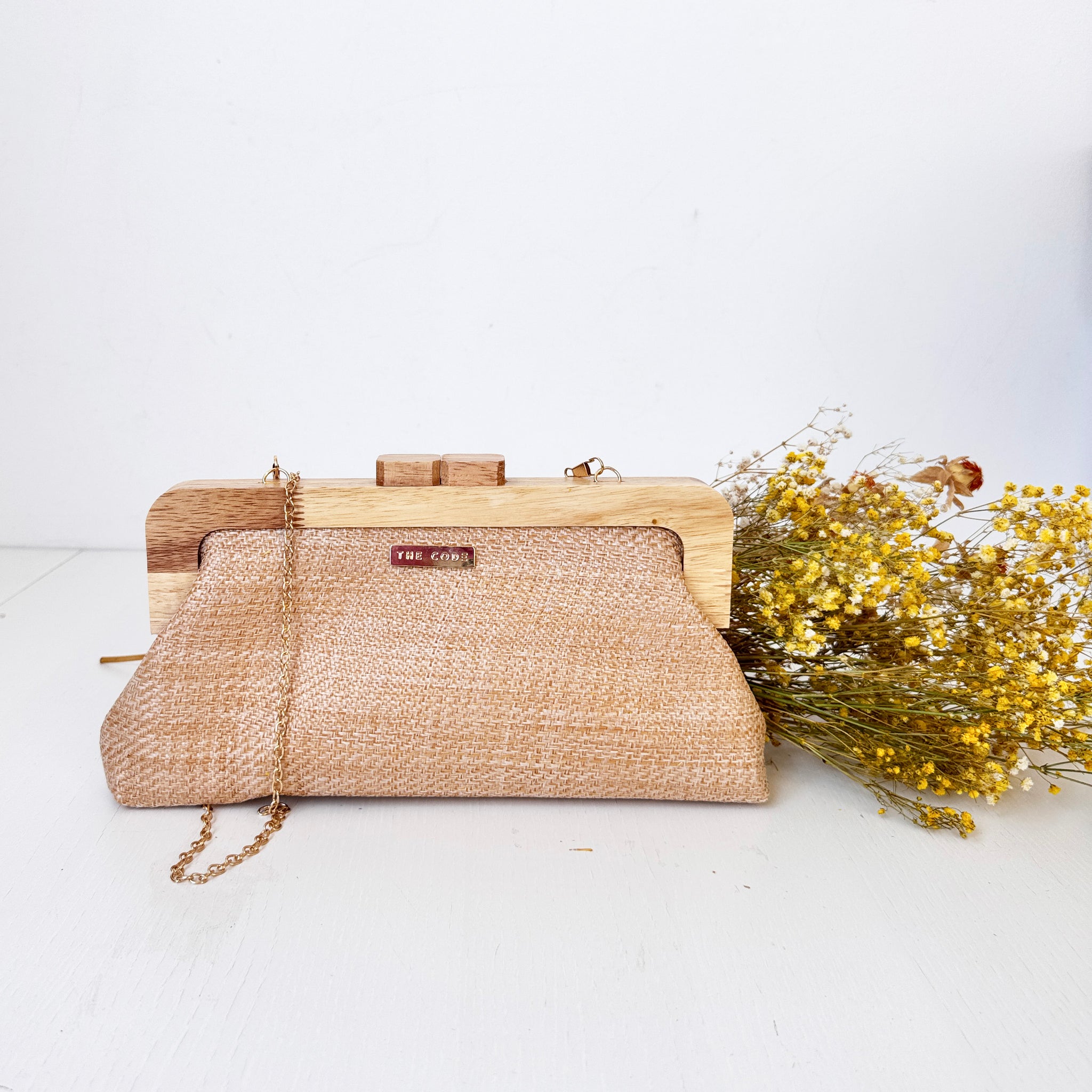 Clutch Sahara albaricoque