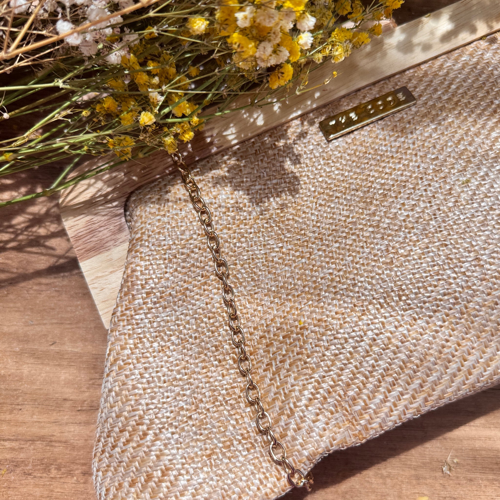 Clutch Sahara albaricoque