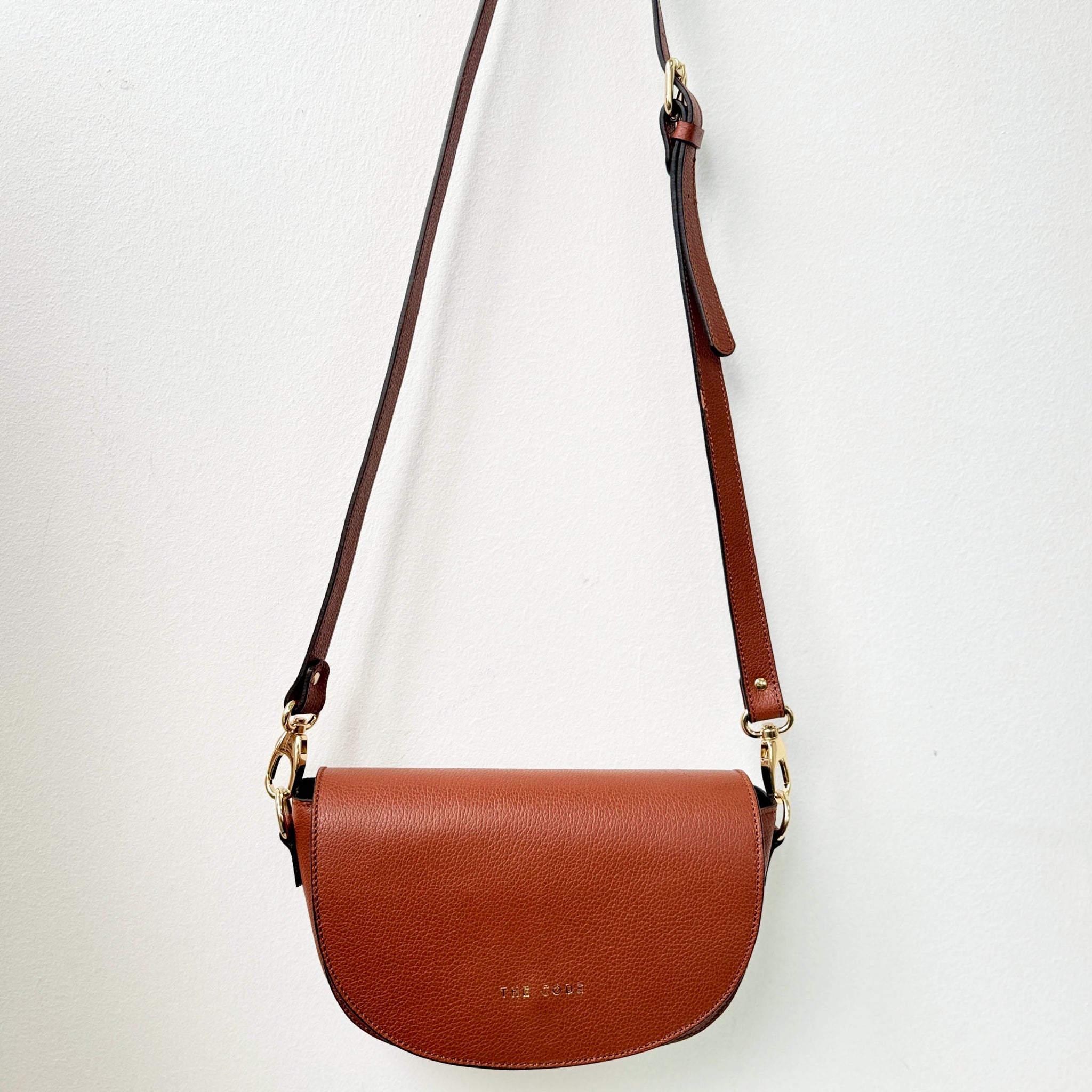 Terracota alma leather bag