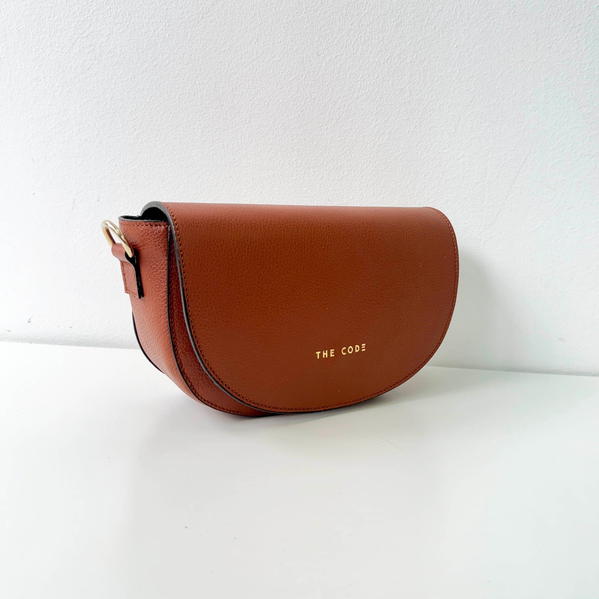 Terracota alma leather bag