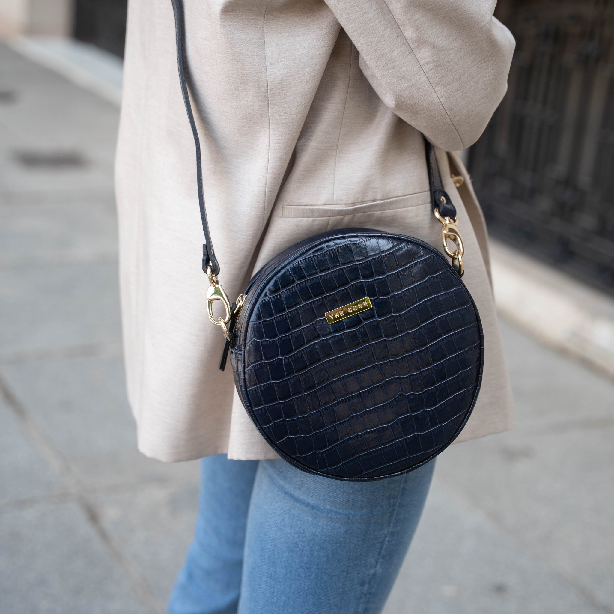 Bandolera Olimpia azul