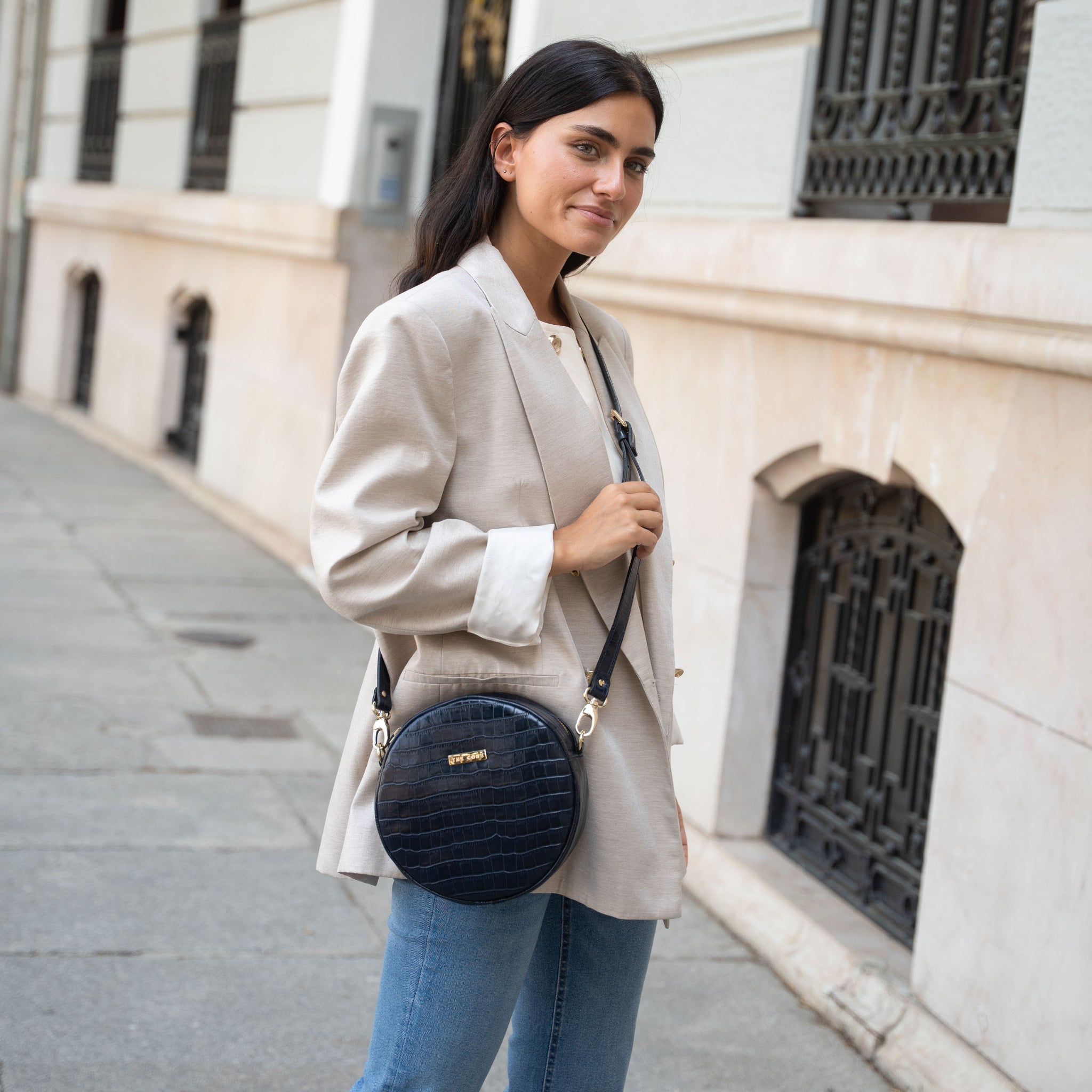 Bandolera Olimpia azul