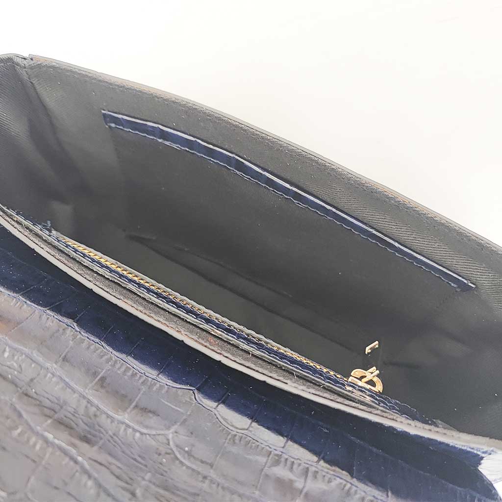 Bandolera Alma azul oscuro