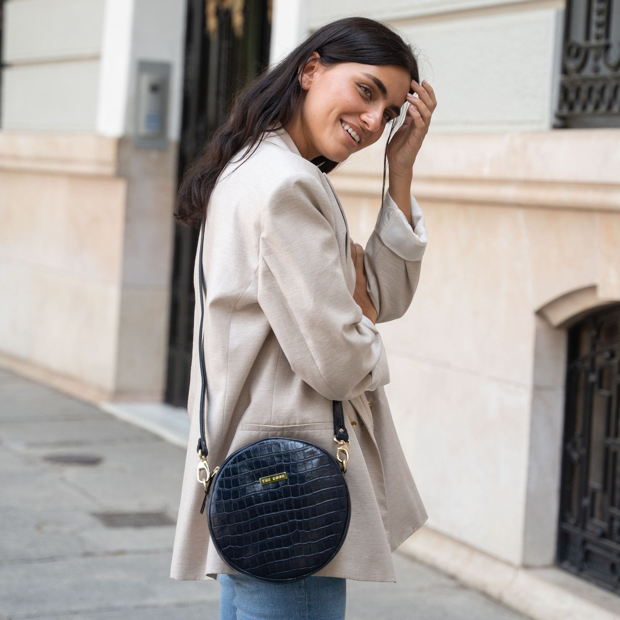 Olimpia Blue Crossbody