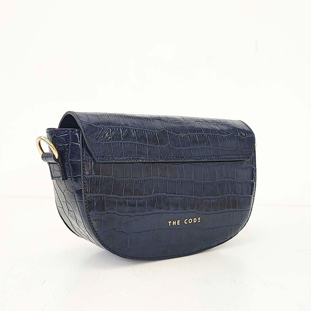 Bandolera Alma azul oscuro