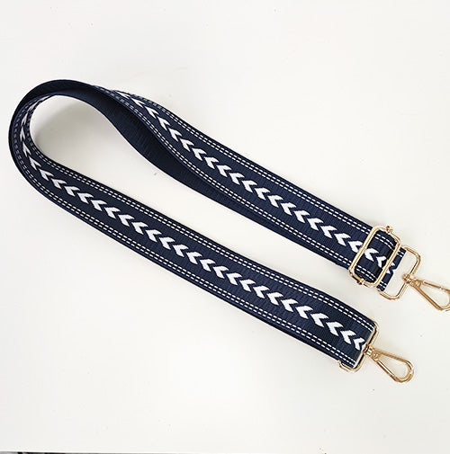 Asa combinada azul y blanco