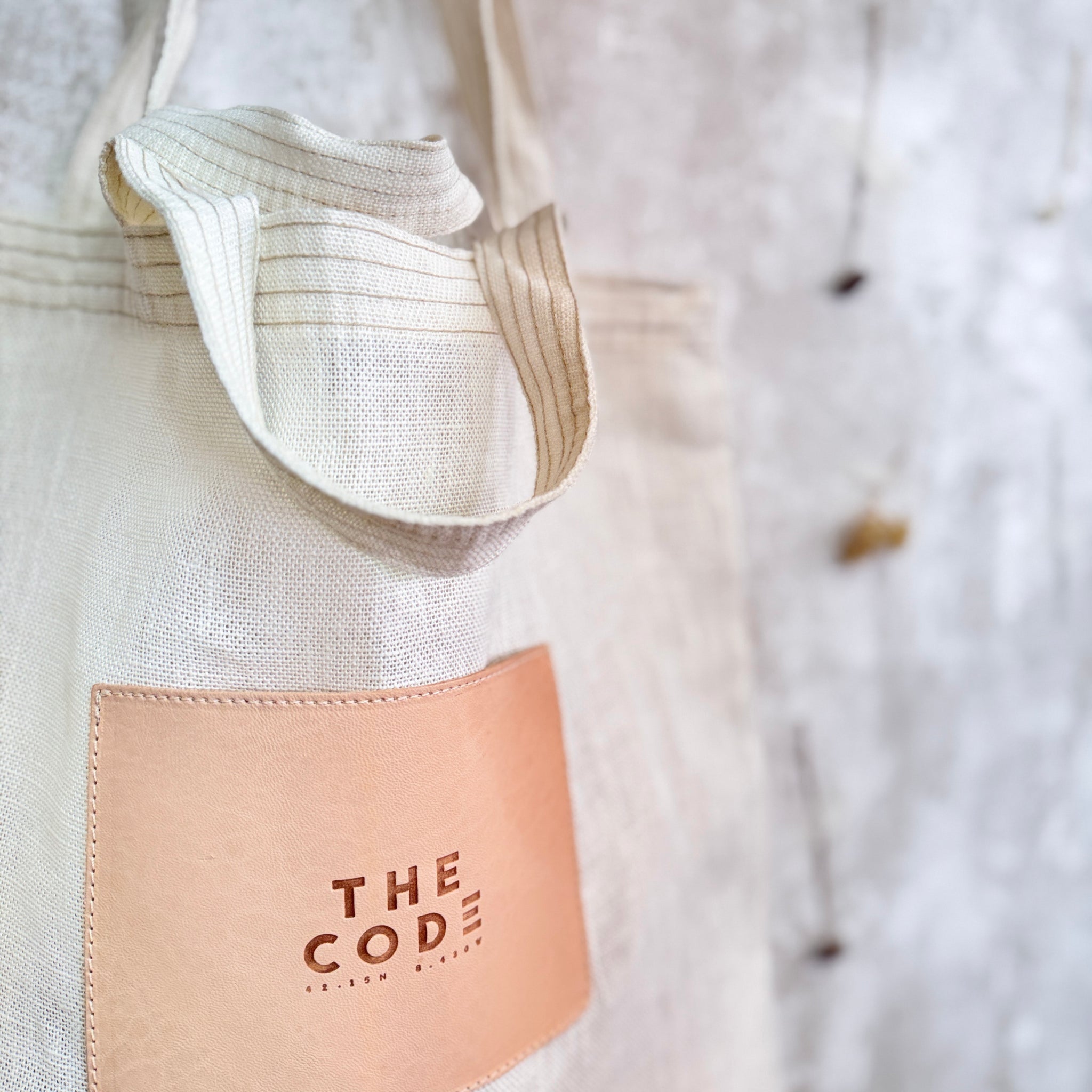 Tote Bag bolsillo beige