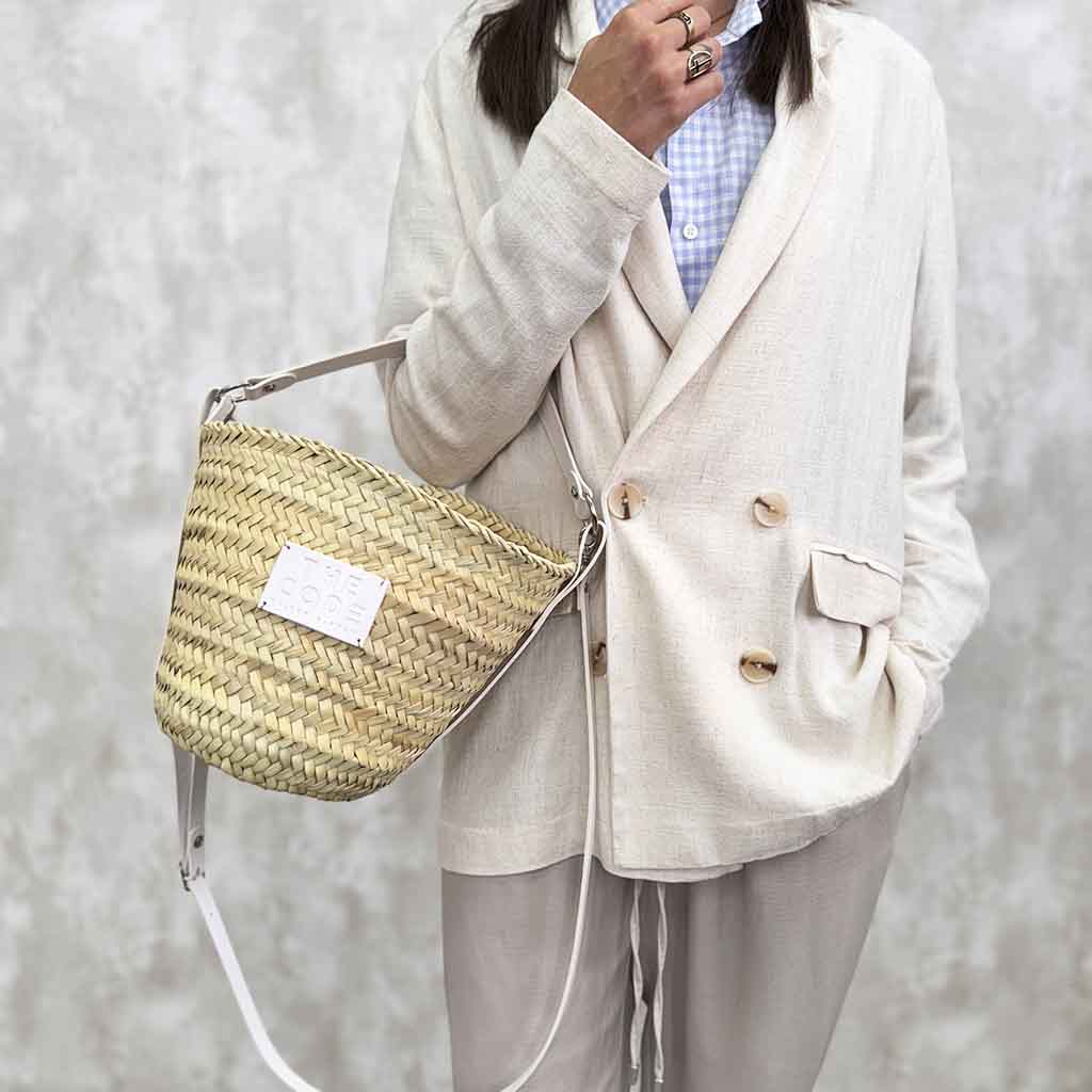 Capazo BUCKET blanco